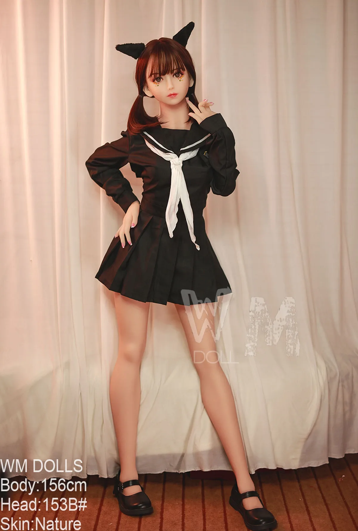Sex Doll Schoolgirl Jin 5ft 1' (156 cm)/ C-Cup - WM doll view 1