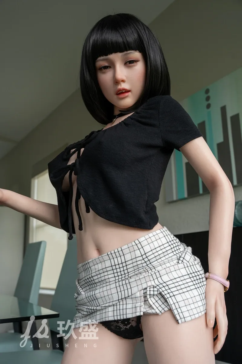 Real Sex Doll Black-haired Ezeth 5ft 2' (158 cm)/ F-Cup - Jiusheng Doll view 2