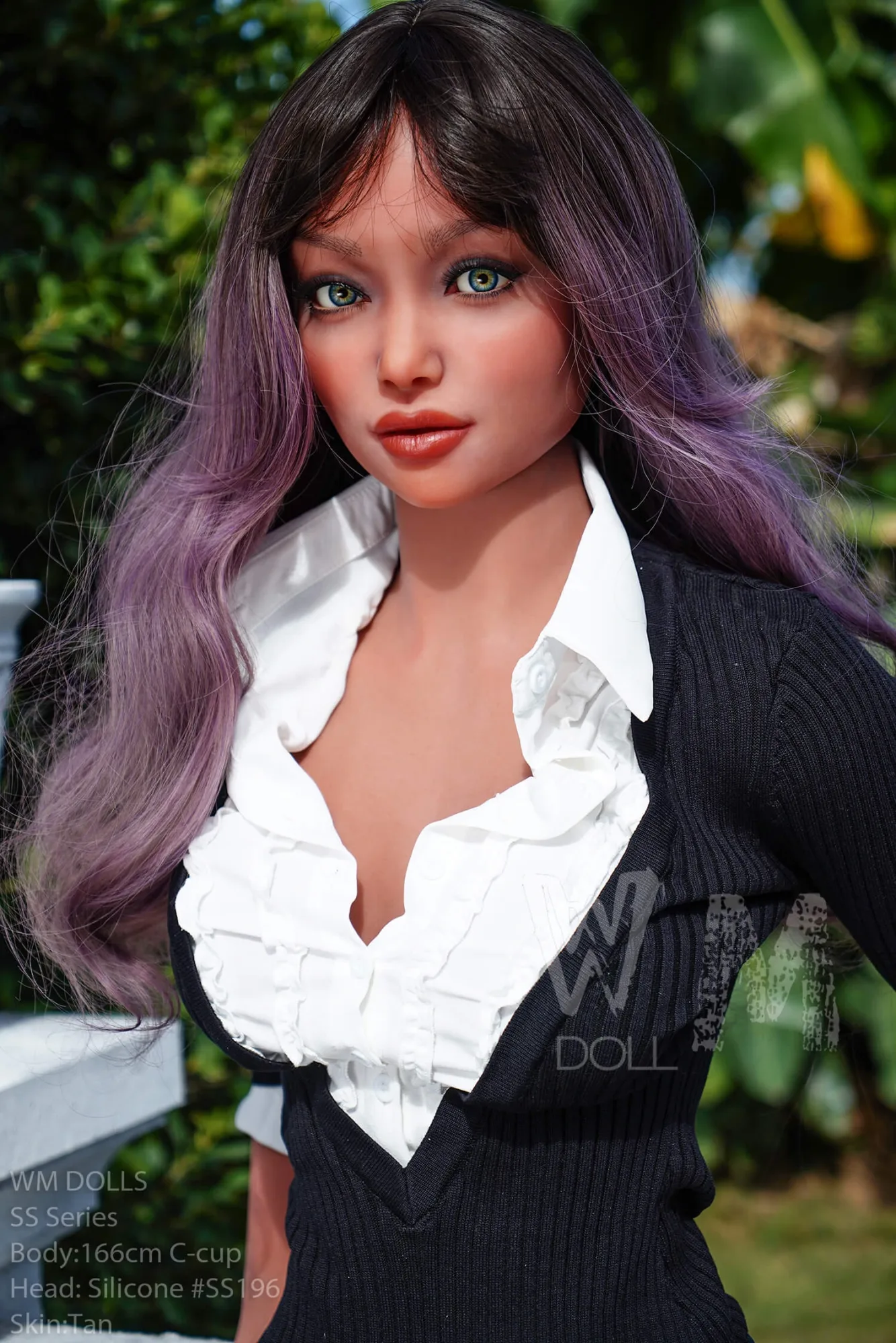 Realistic Sex Doll Secretary Jasmine 5ft 5' (166 cm)/ C-Cup - WM doll view 2