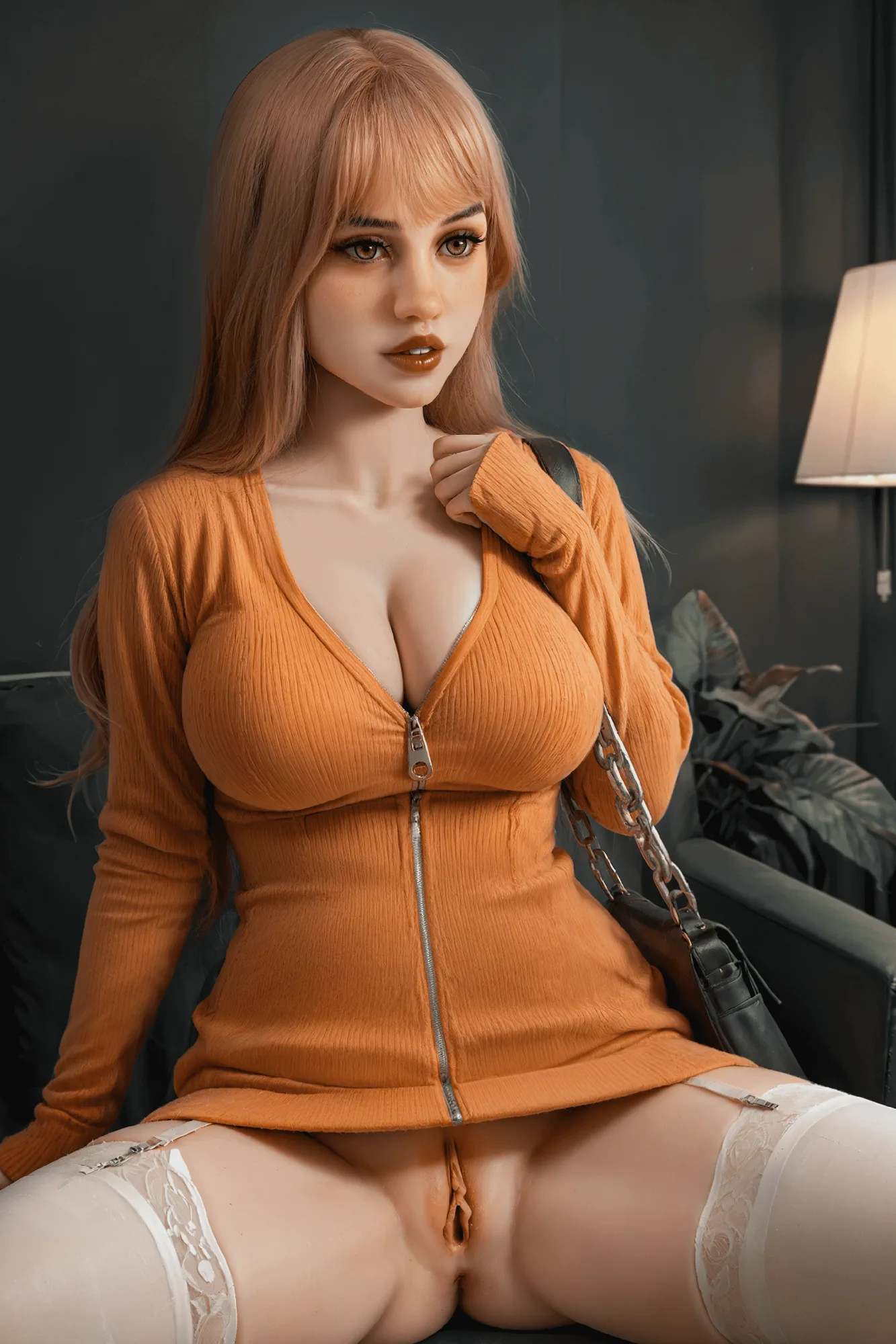 Real Sex Doll Busty Anita 4ft 11' (150 cm)/ F-Cup - AIBEI Doll view 3