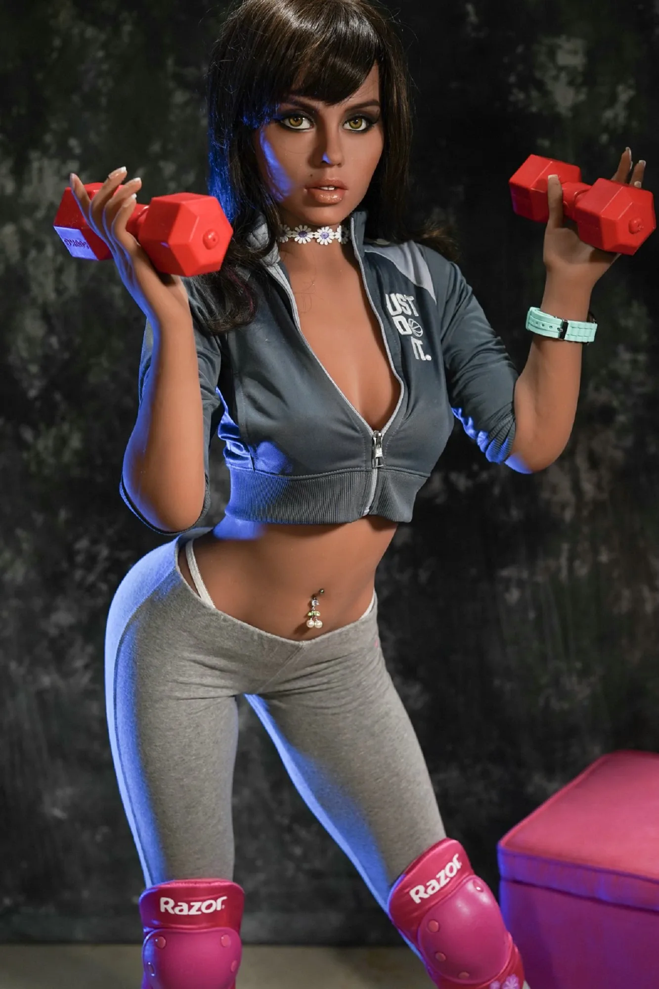 Real Sex Doll Brunette Sereh 4ft 11' (151 cm)/ B-Cup - YL Doll view 8