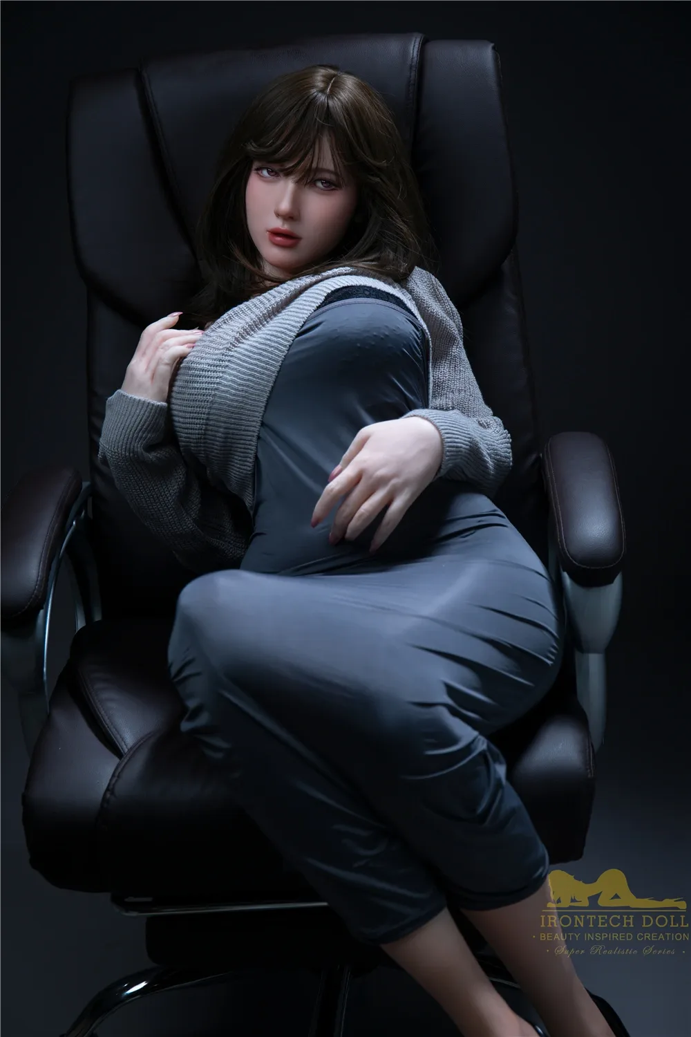 Real Sex Doll Brunette Athena 5ft 5' (165 cm)/ G-Cup - Irontech Doll view 1