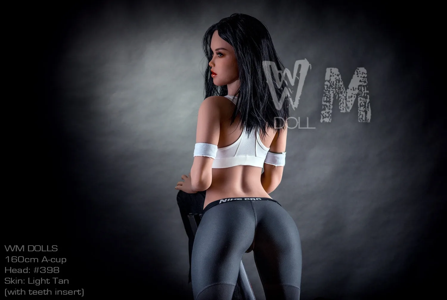 Sexy Doll Black-haired Kaira 5ft 3' (160 cm) - STOCK/ A-Cup - WM doll view 5