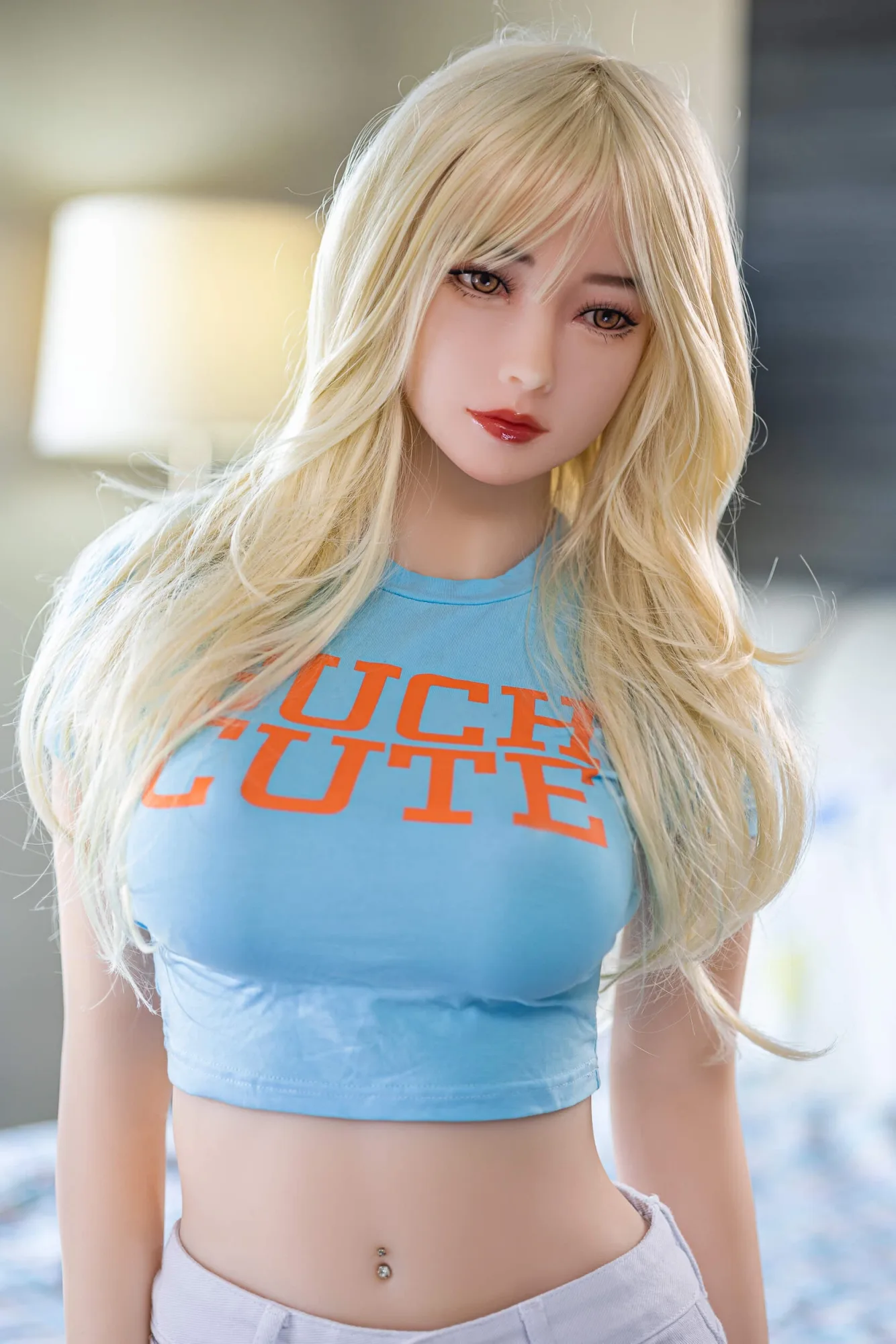 Realistic Sex Doll Blonde Virginie 5ft 2' (158 cm)/ C-Cup - AIBEI Doll view 2