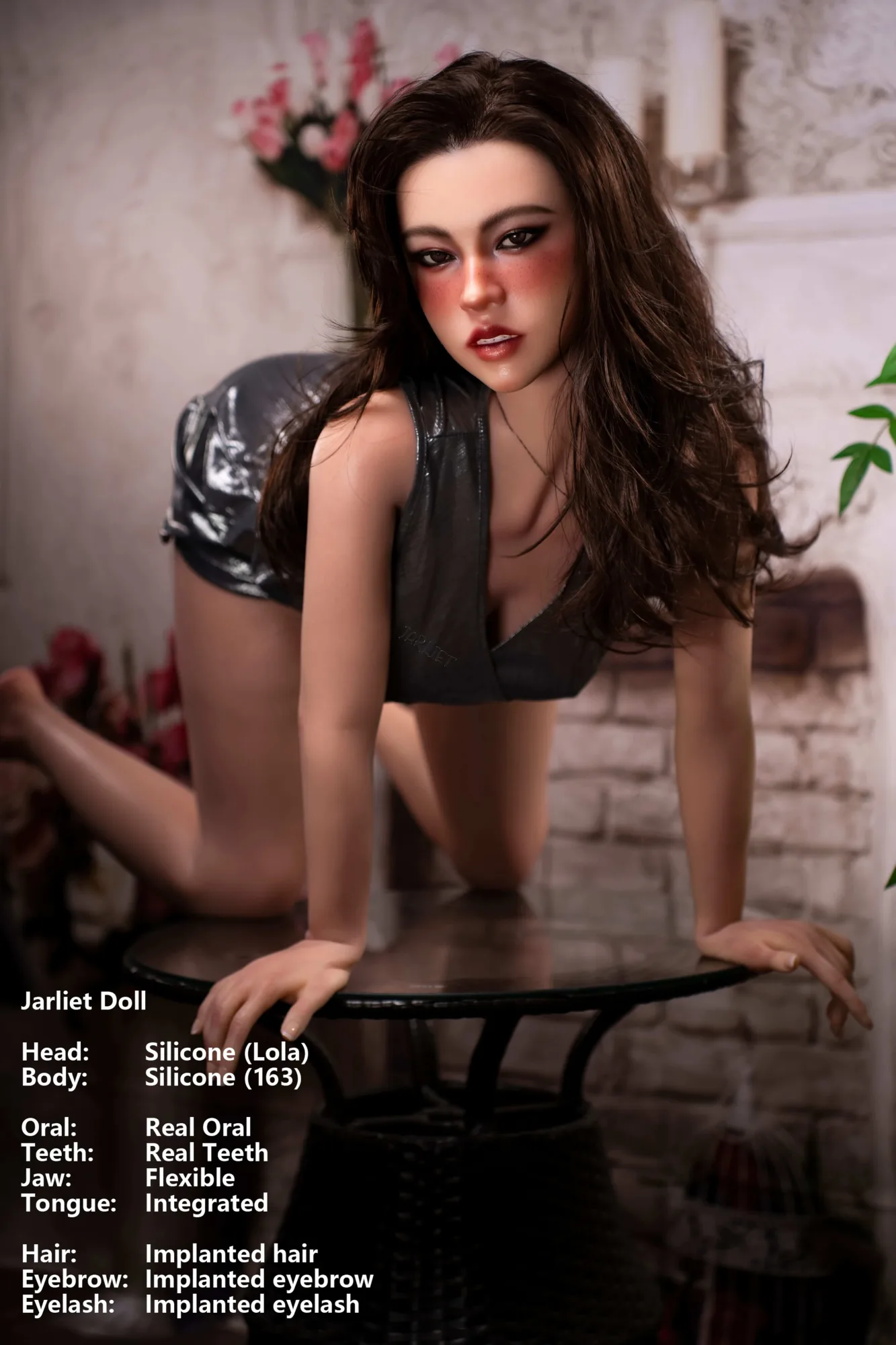 Silicone Sex Doll Cute Flora 5ft 5' (163 cm)/ D-Cup - Jarliet