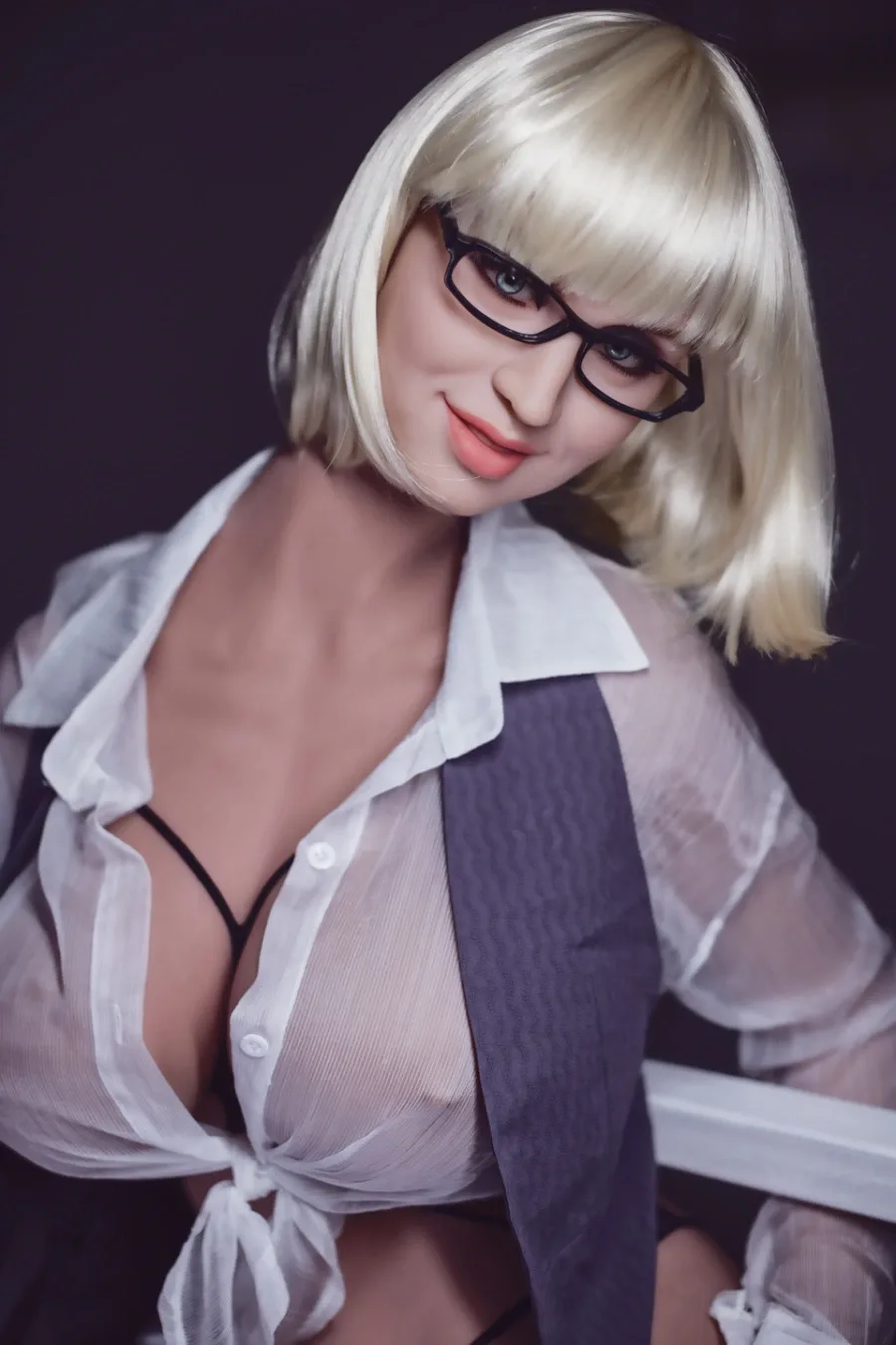 Real Sex Doll Blonde Andrea 5ft 4' (163 cm)/ H-Cup - WM doll view 4