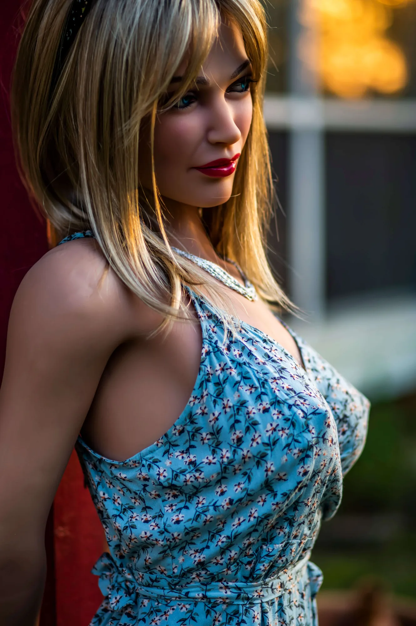 Real Sex Doll Blonde Magnolia 5ft 6' (168 cm)/ C-Cup - SMdoll view 7