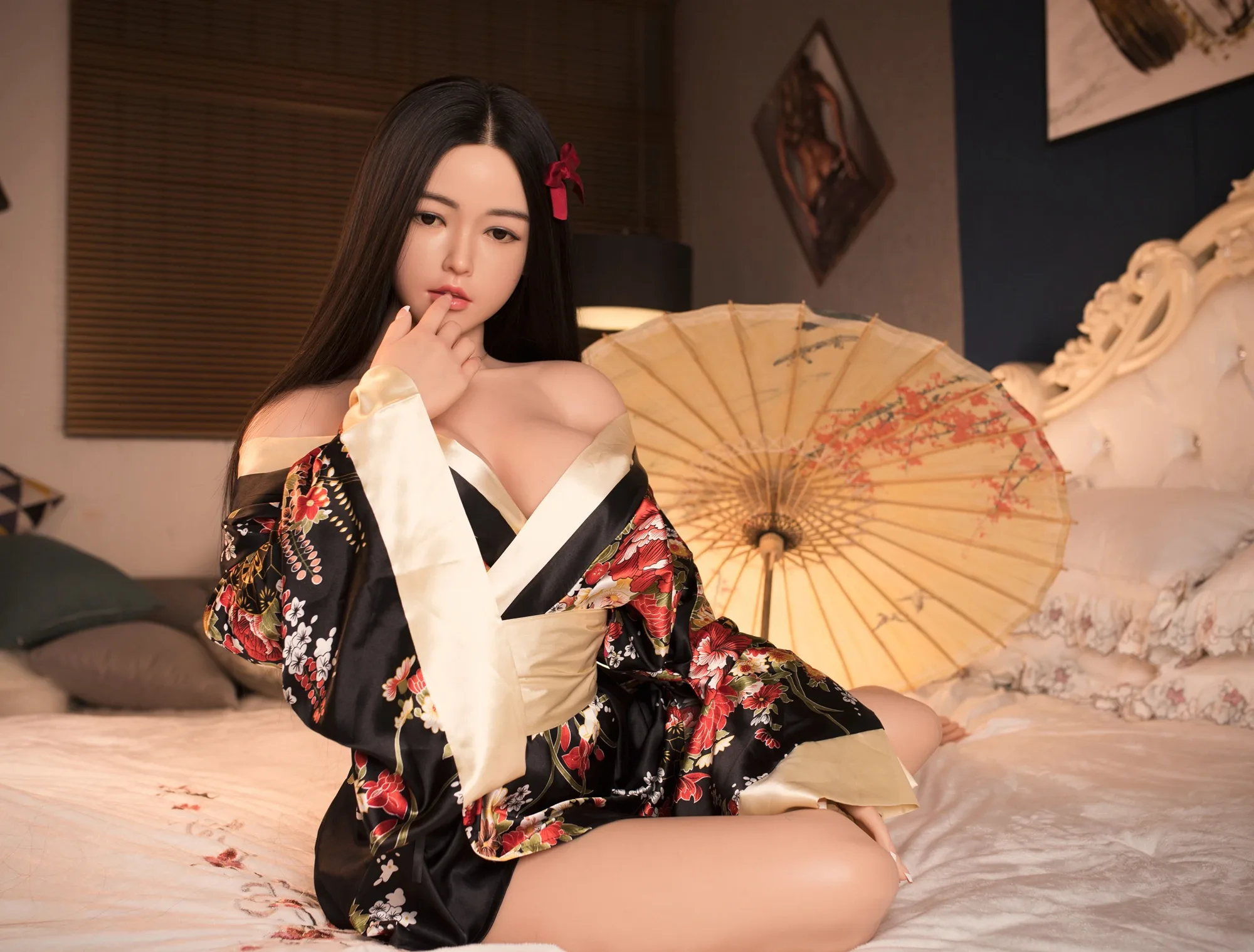 Silicone Sex Doll Seductive Lerrel 5ft 5' (165 cm)/ E-Cup - AF Doll view 2