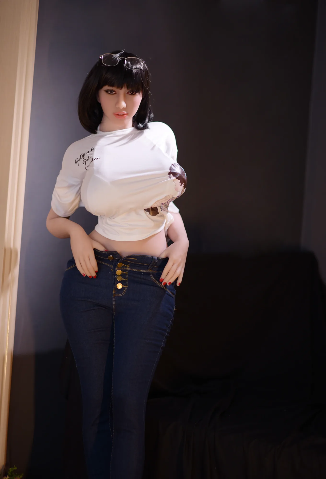 Real Sex Doll Busty Esther 5ft 4' (163 cm)/ I-Cup - 6Ye Doll view 7