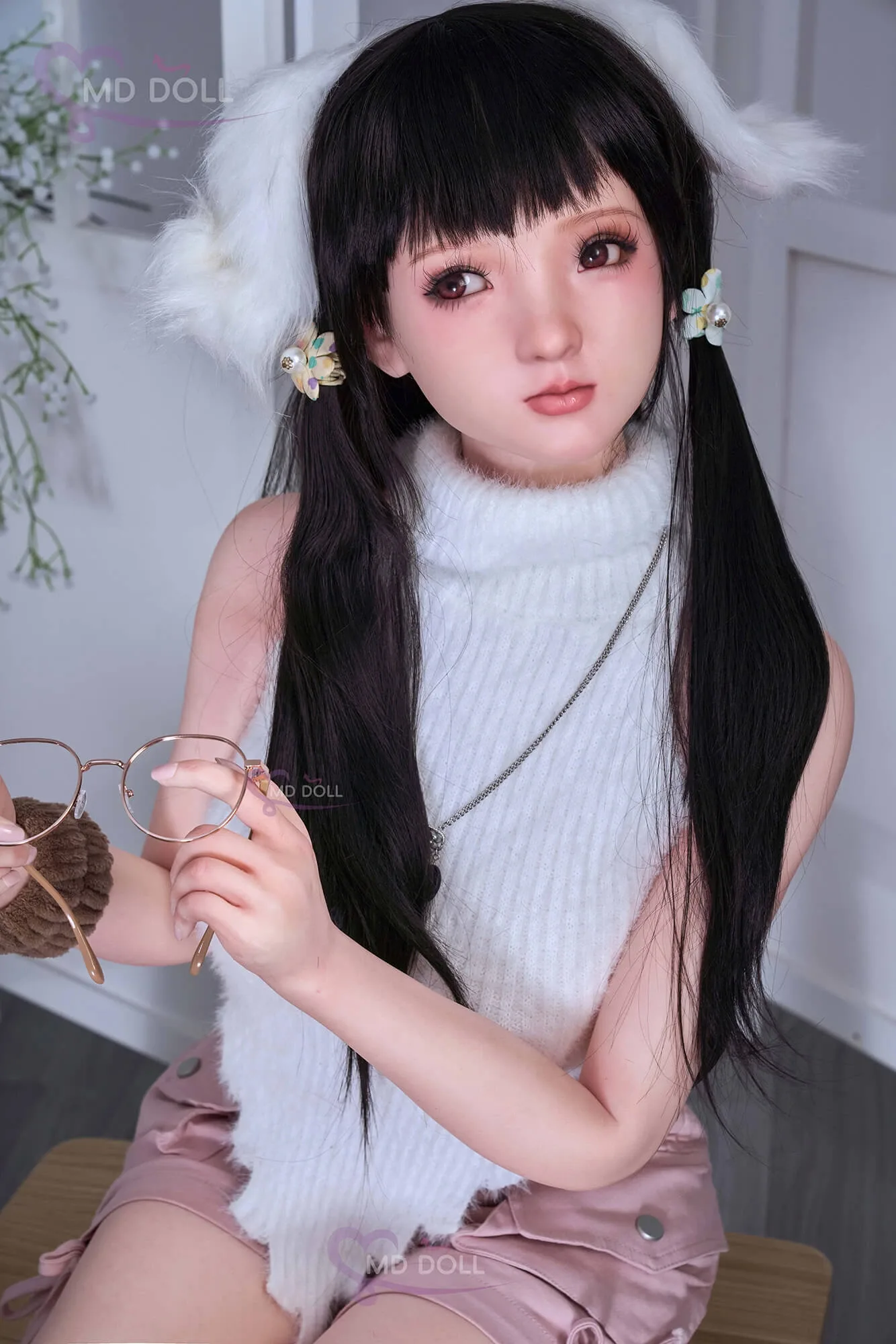 Real Sex Doll Sexy Yuka 4ft 11' (150 cm)/ E-Cup - MD DOLL view 2