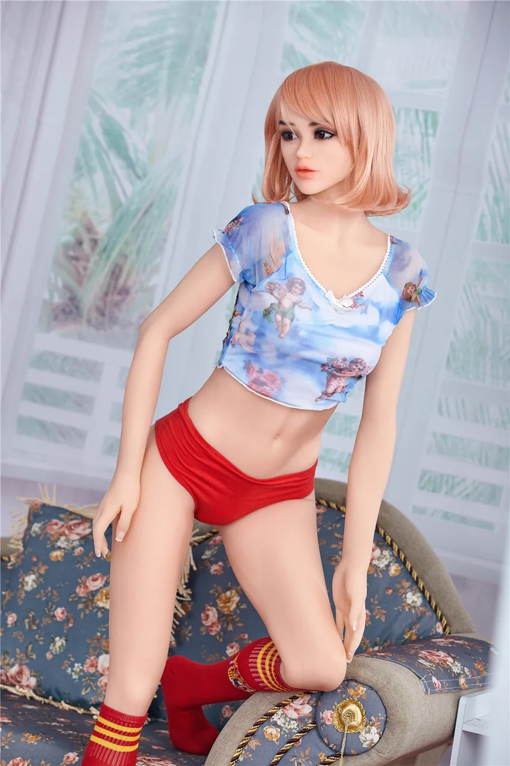 Sex Doll Cute Adel 5ft 5' (165 cm)/ A-Cup - Irontech Doll view 4