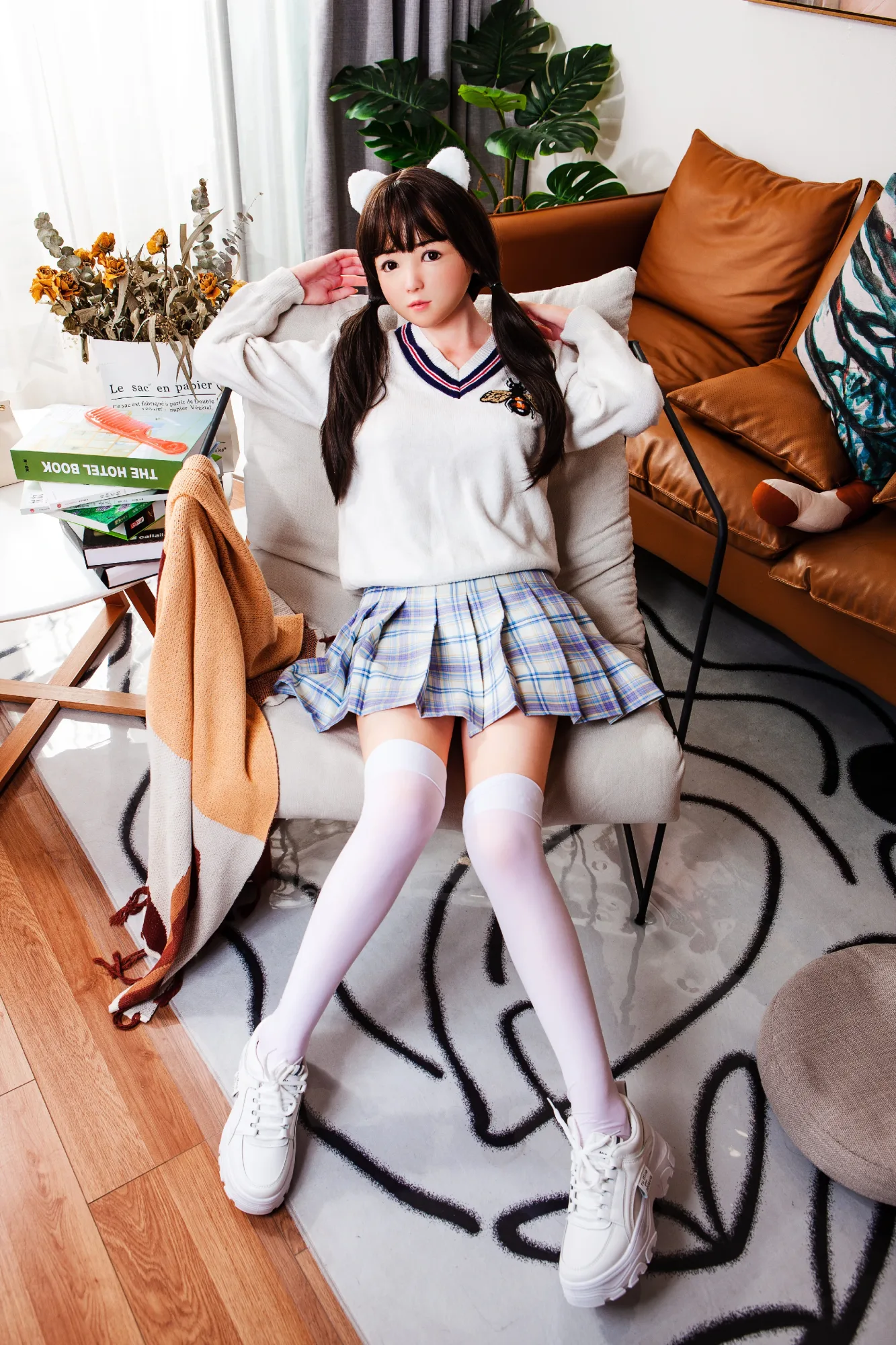 Real Sex Doll Schoolgirl Anys 5ft 2' (158 cm)/ C-Cup - XY Doll view 6