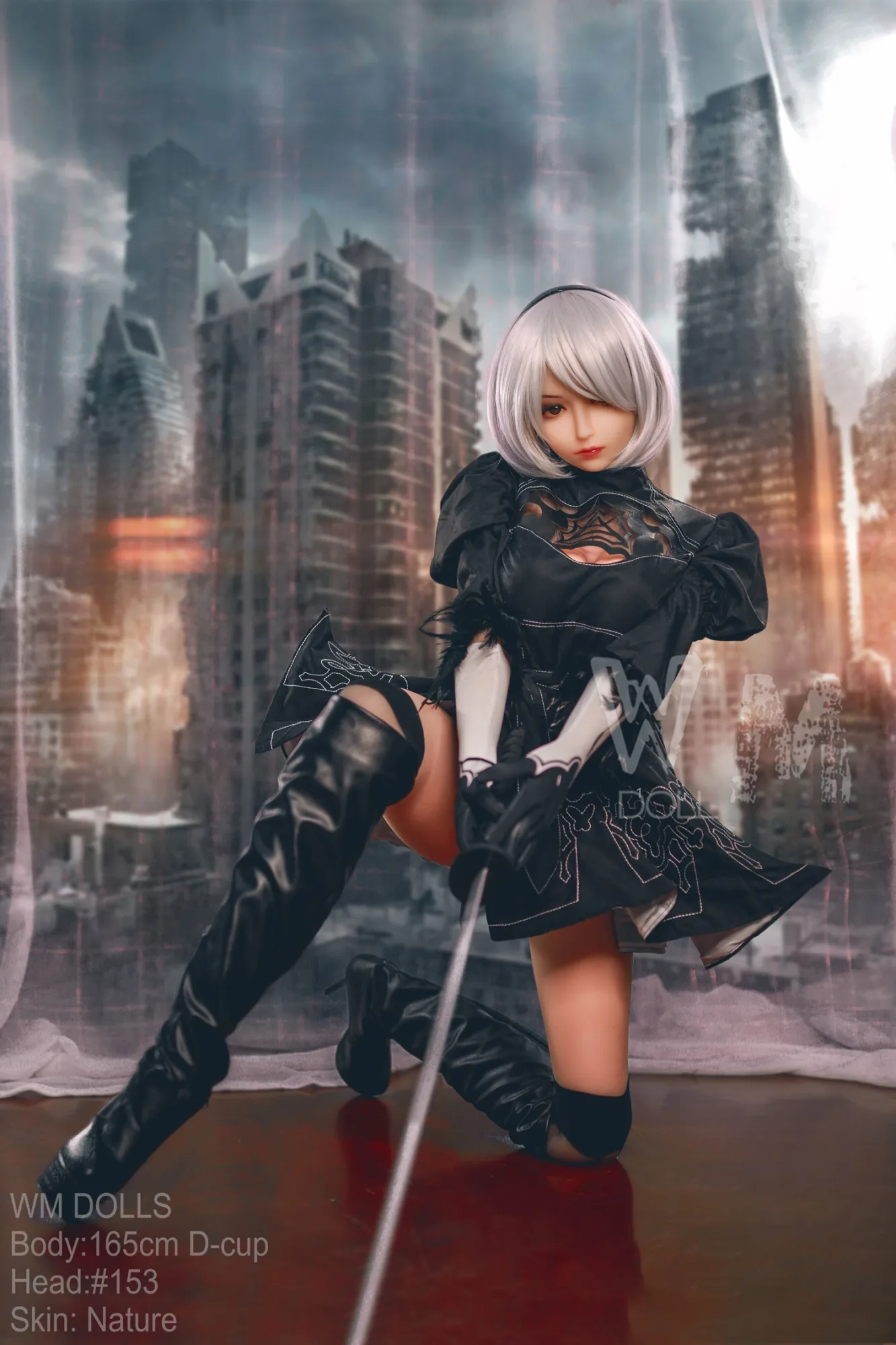 Real Sex Doll Sexy Kite 5ft 5' (165 cm)/ D-Cup - WM doll view 8