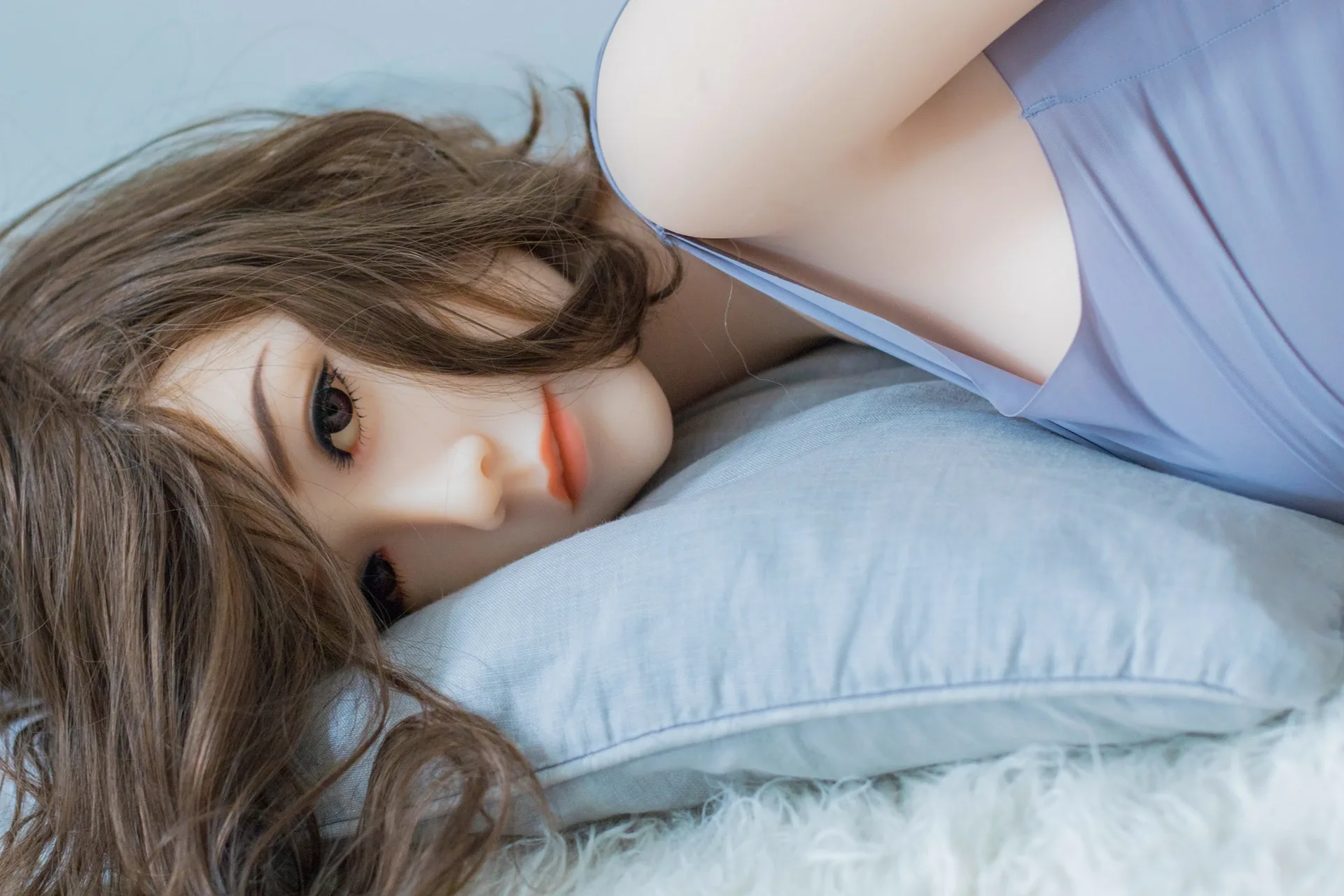 Real Sex Doll Asian Girl Loren 5ft 6' (168 cm)/ E-Cup - WM doll view 2