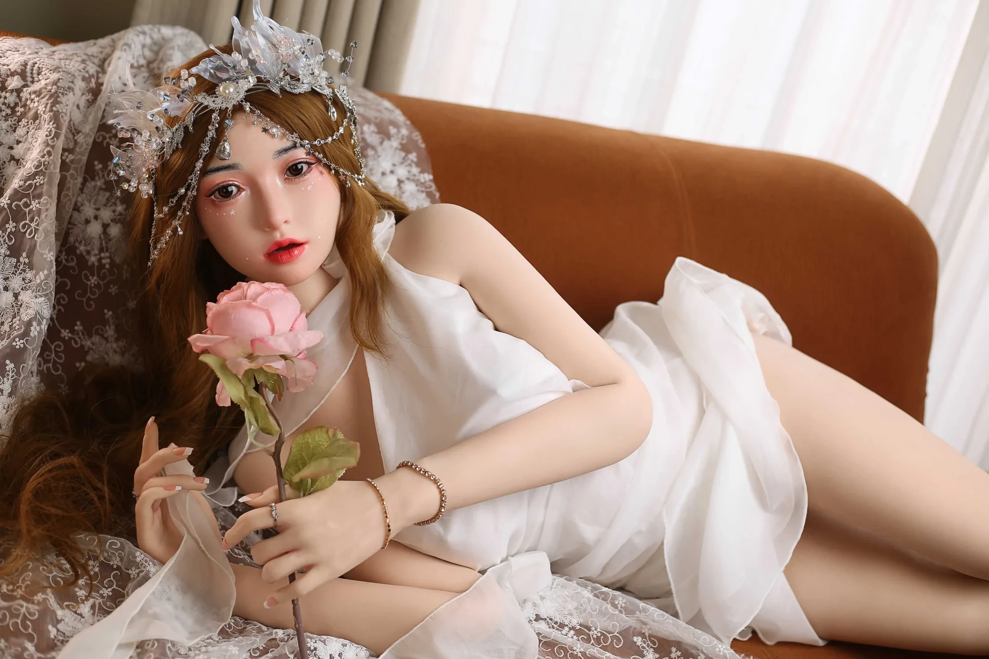 Realistic Sex Doll Redhead Mei 5ft 5' (166 cm)/ C-Cup - Sweets Doll view 5