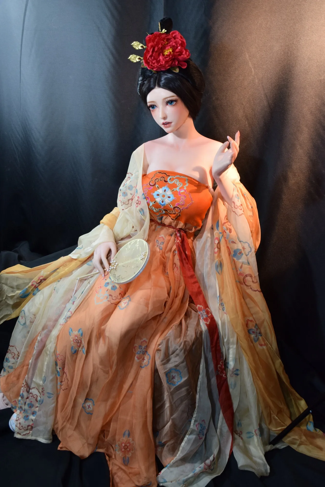 Sex Doll Black-haired Akime 4ft 11' (150 cm) - Elsa Babe view 5