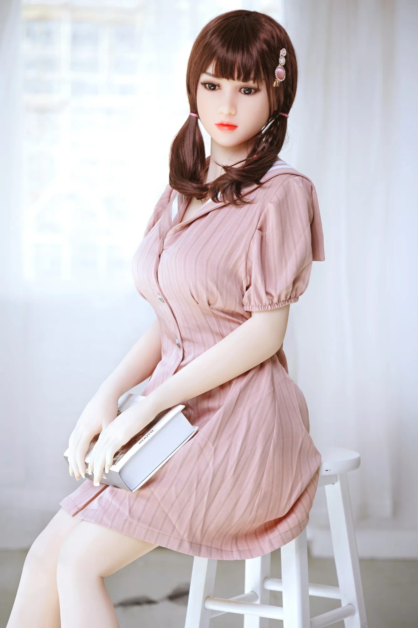Real Sex Doll Brunette Tay 5ft 2' (158 cm)/ C-Cup - AIBEI Doll view 5