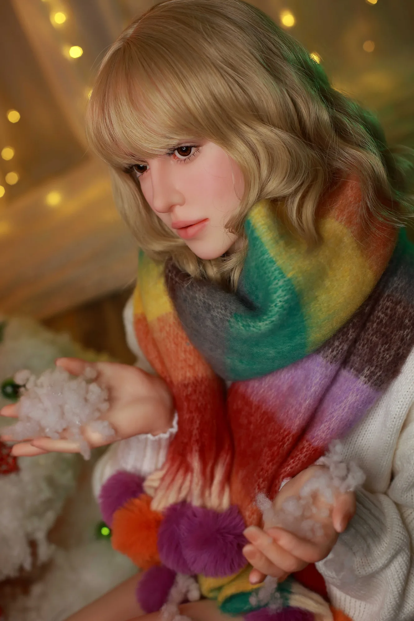 Sex Doll Blonde Bethany 5ft 4' (163 cm)/ E-Cup - XYcolo view 5