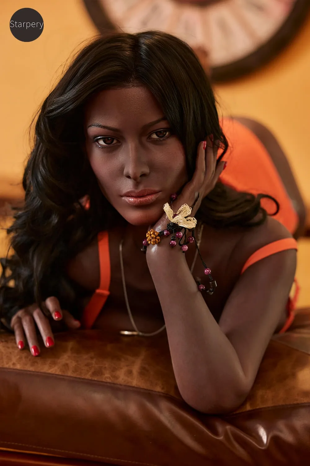 Real Sex Doll Black Brandy 5ft 2' (160 cm)/ K-Cup - Starpery view 3