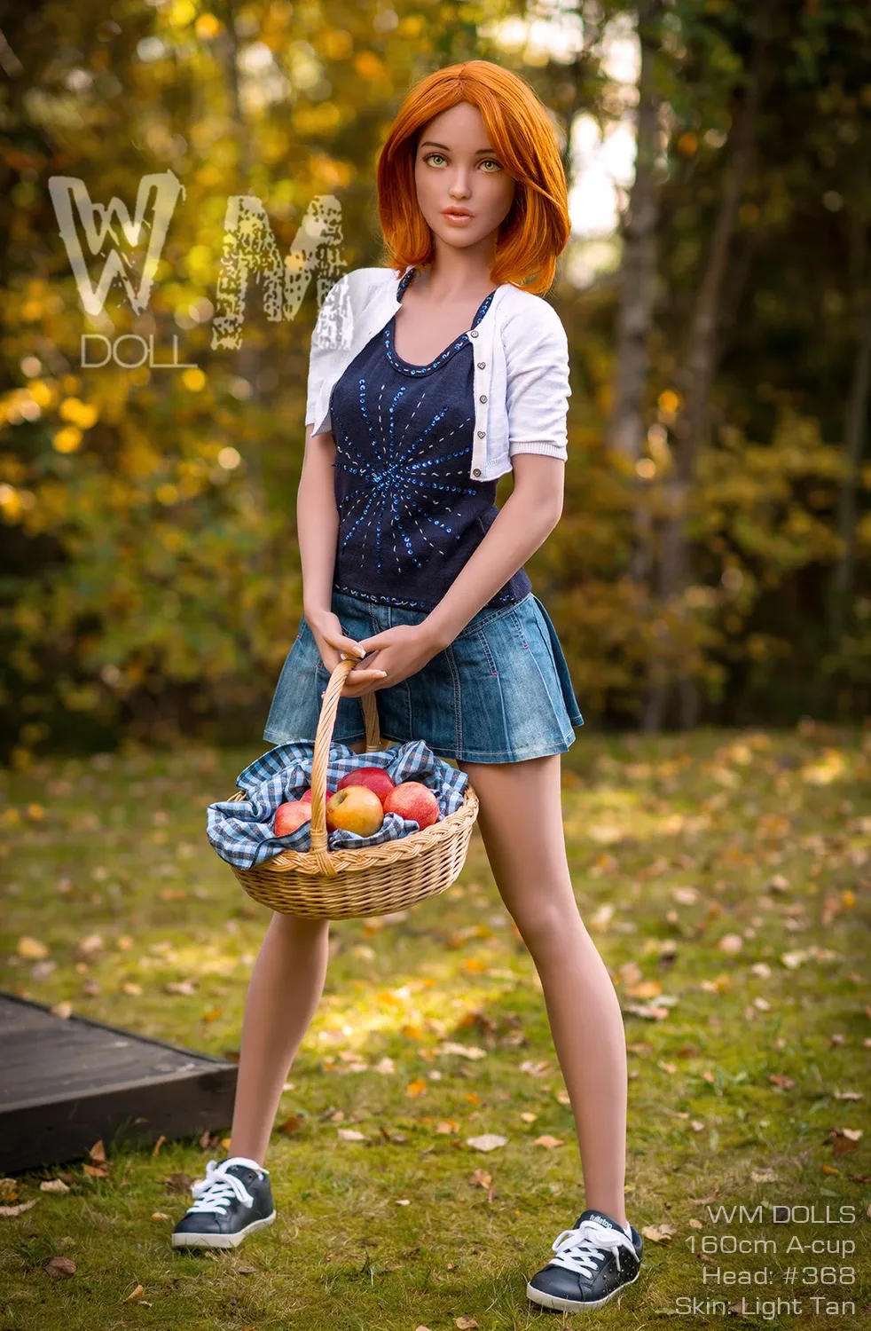Real Sex Doll Redhead Sunday Rose 5ft 2' (160 cm)/ A-Cup - WM doll view 5