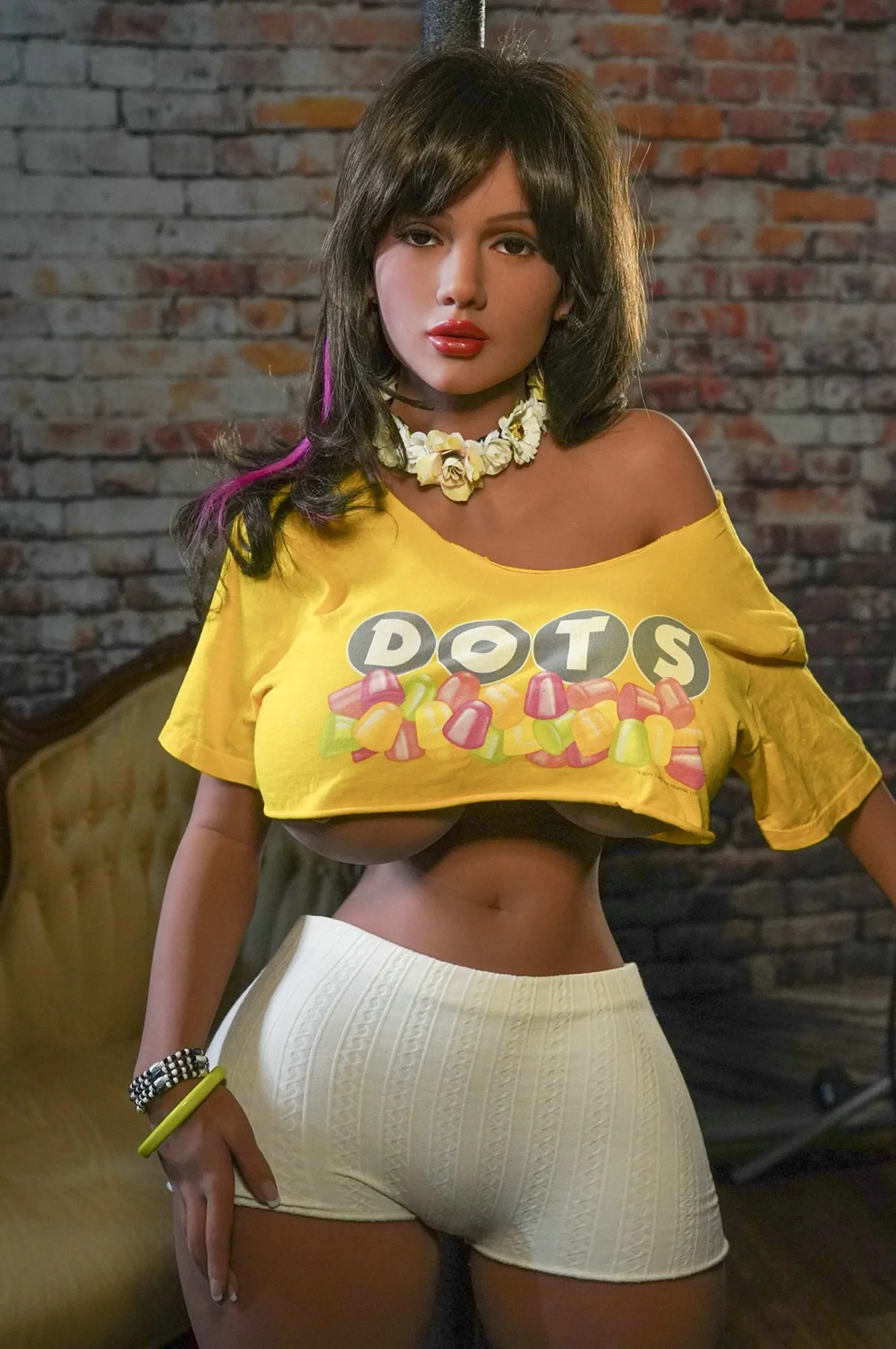 Real Sex Doll Brunette Sky 5ft (153 cm)/ H-Cup - YL Doll view 4
