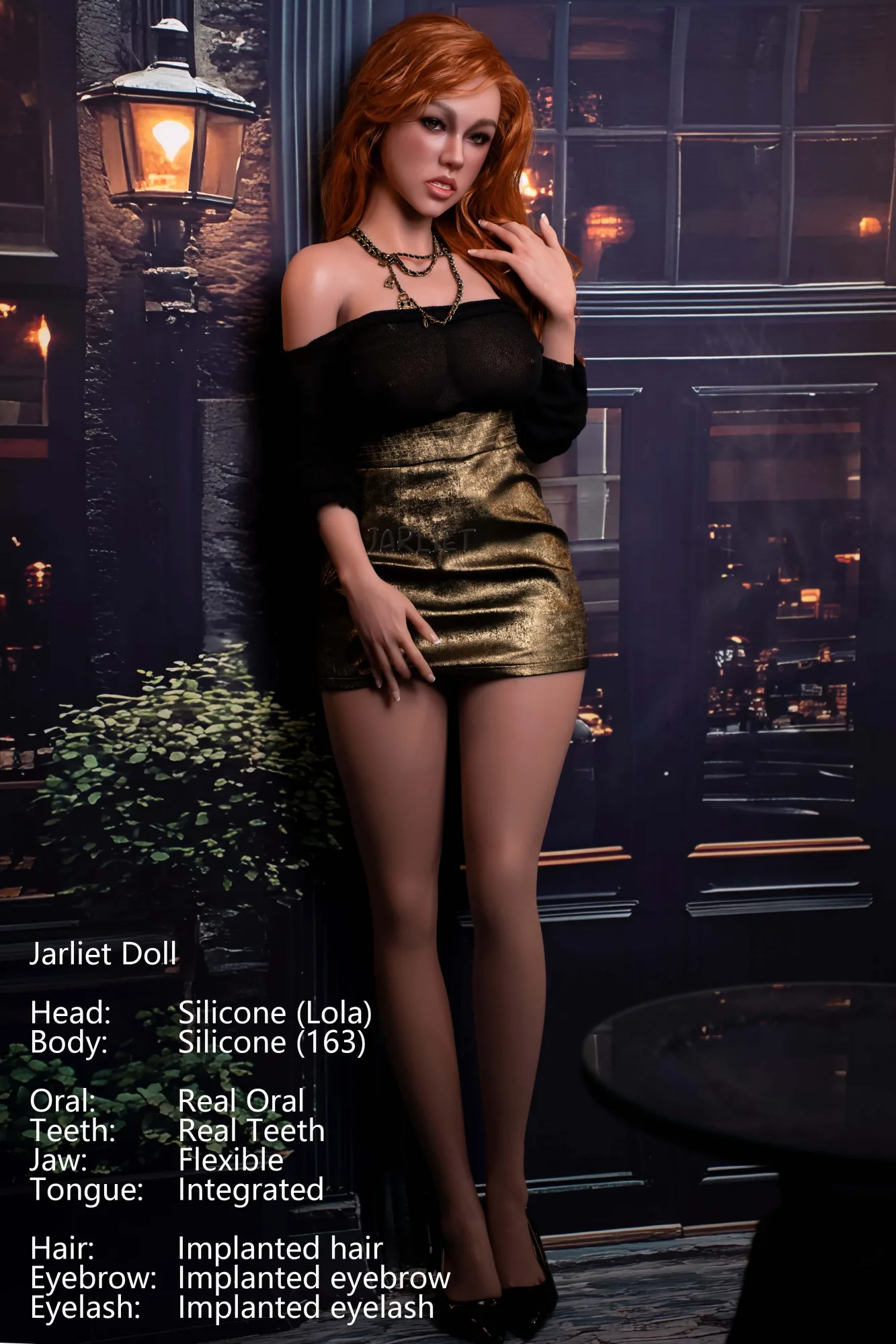 Sex Doll Redhead Sheyla 5ft 5' (163 cm)/ D-Cup - Jarliet view 3
