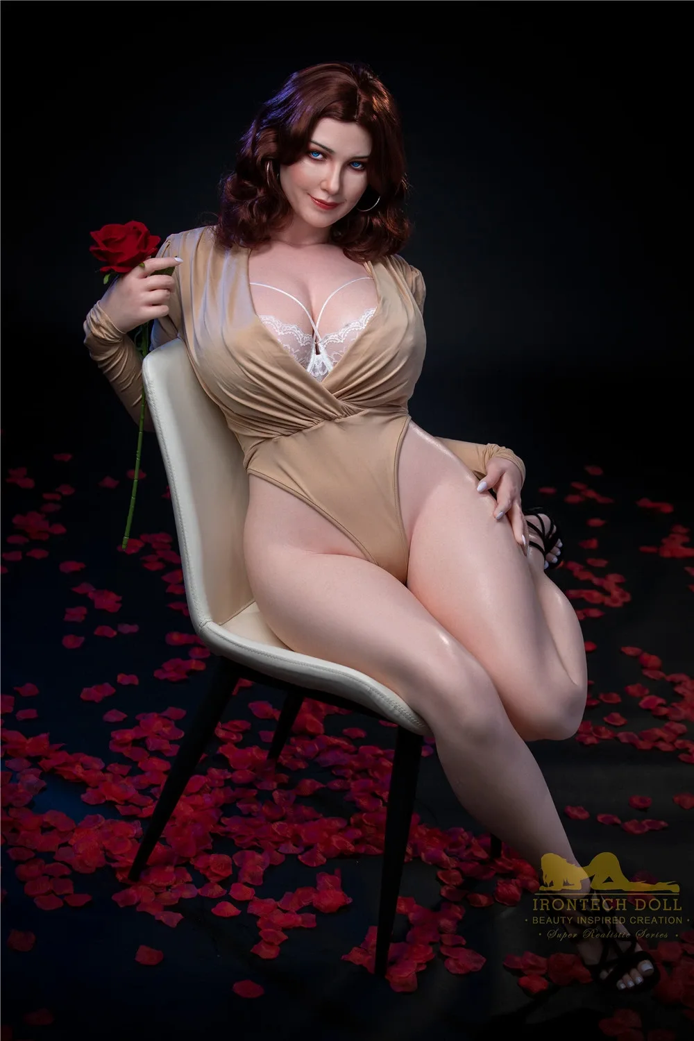Silicone Sex Doll Seductive Rusian 5ft 2' (160 cm)/ H-Cup - Irontech Doll view 4