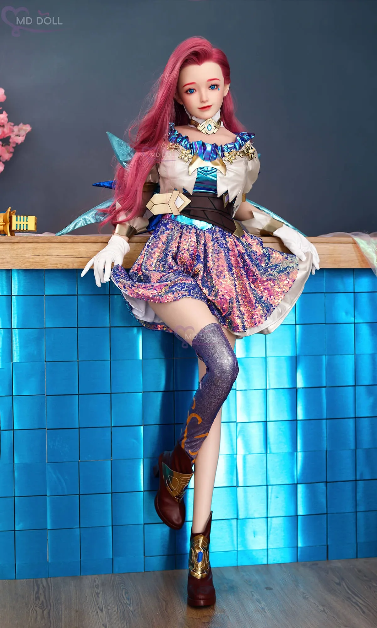 Realistic Sex Doll Tender Amélia 4ft 11' (150 cm)/ E-Cup - MD DOLL view 2