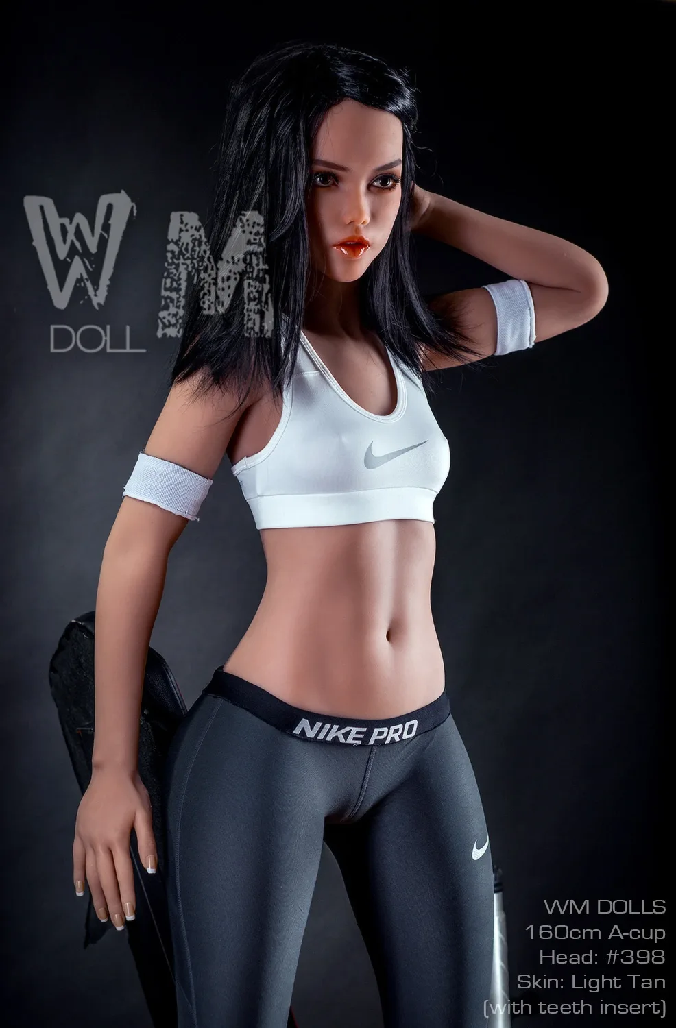 Sexy Doll Black-haired Kaira 5ft 3' (160 cm)/ A-Cup - WM doll view 3