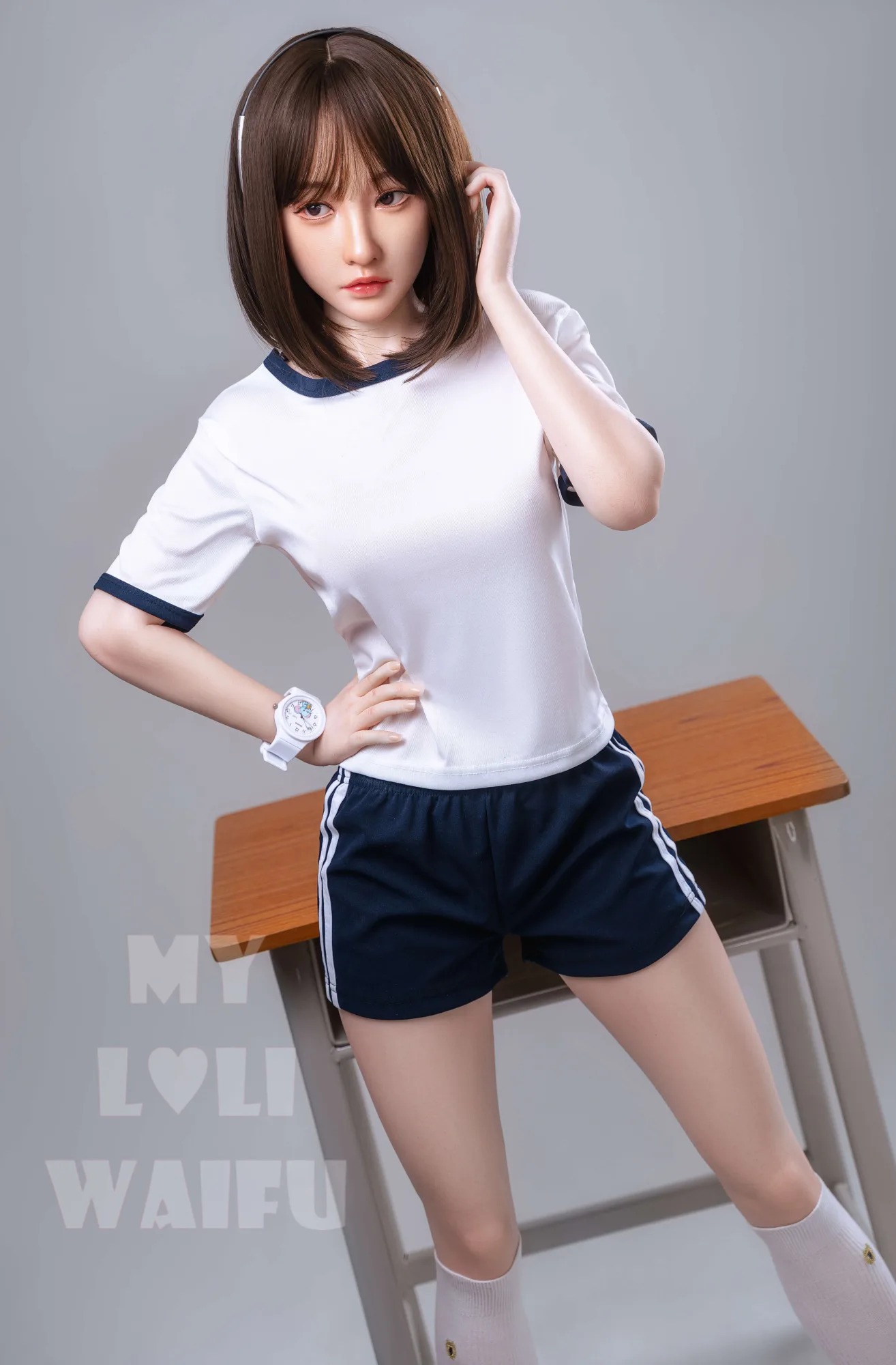 Real Sex Doll Schoolgirl Milky 4ft 10' (148 cm)/ B-Cup - Jiusheng Doll view 1