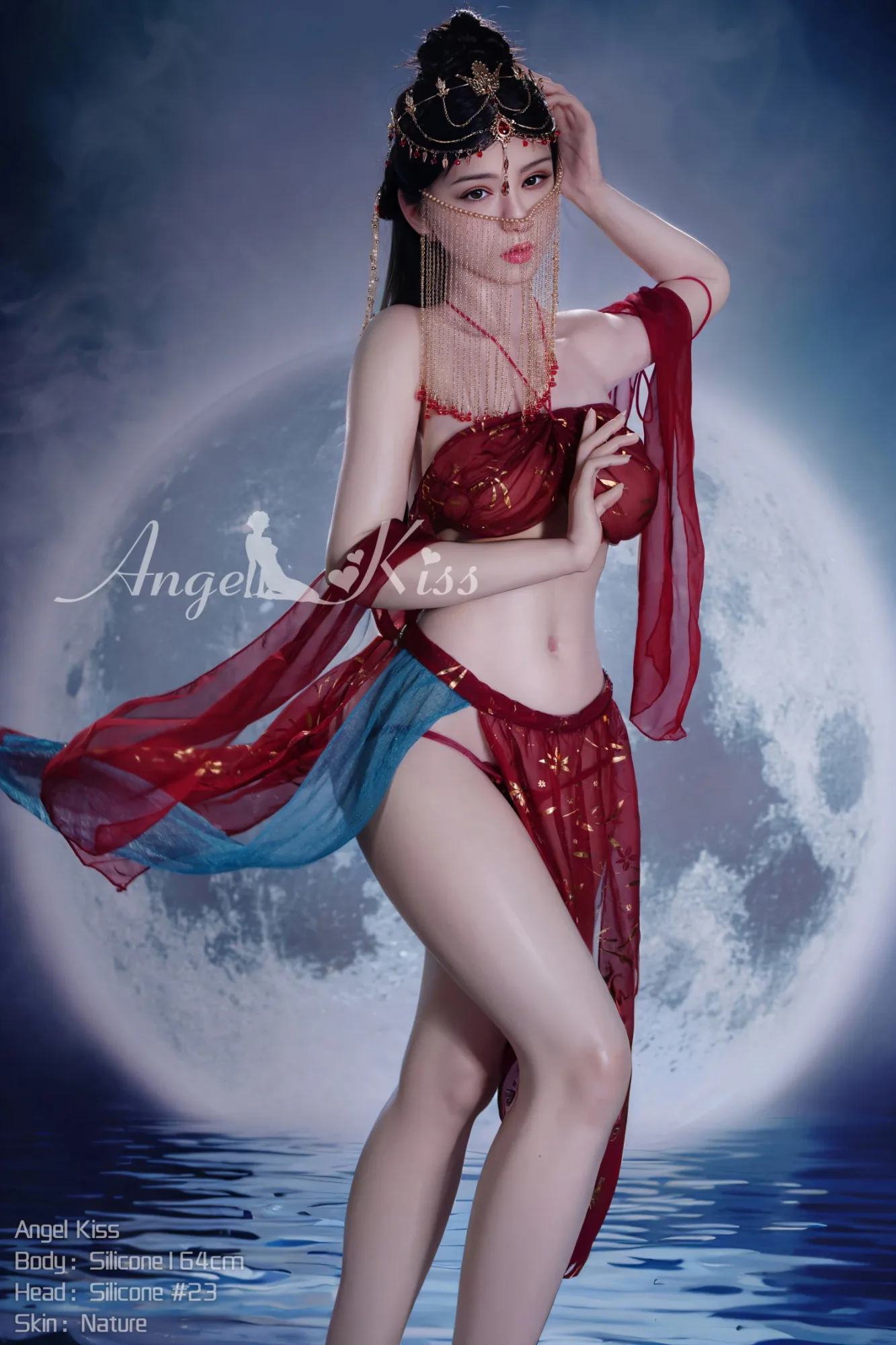 Silicone Sex Doll Seductive Ayreen 5ft 5' (164 cm)/ D-Cup - Angel Kiss view 1