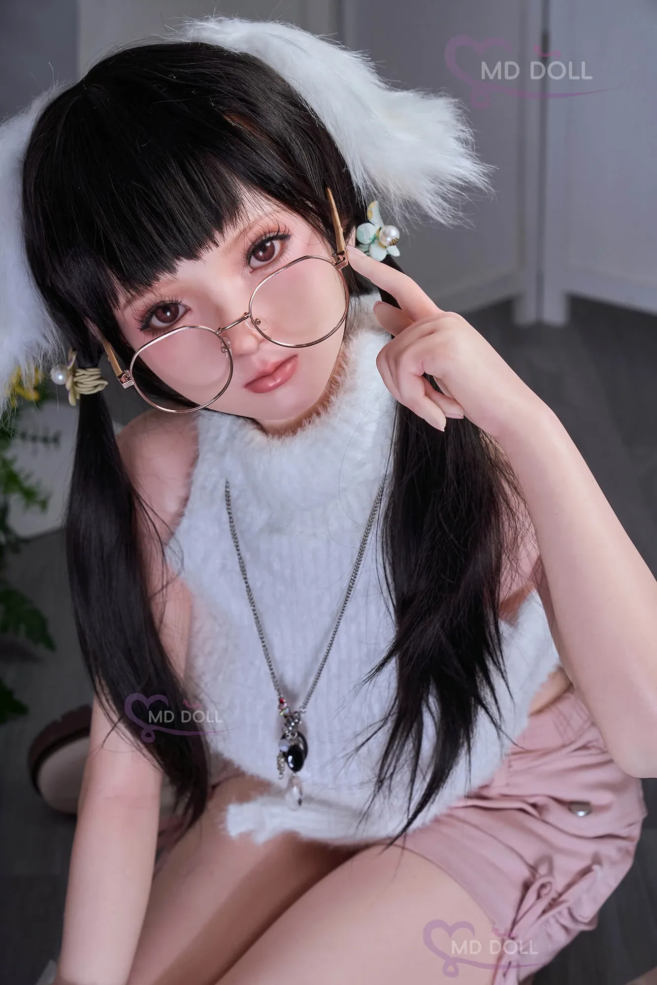 Real Sex Doll Sexy Yuka 4ft 11' (150 cm)/ E-Cup - MD DOLL view 7