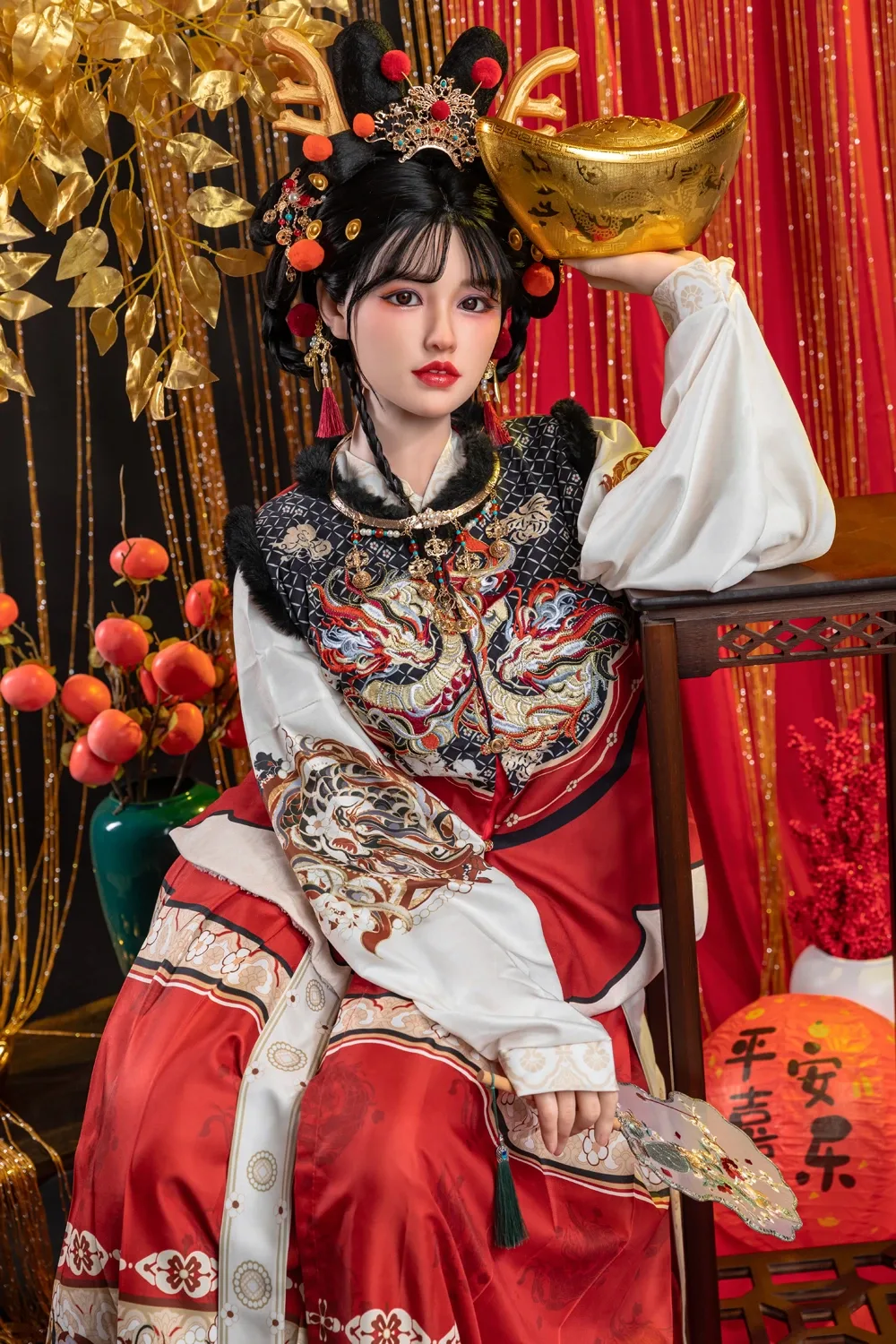 Silicone Sex Doll Black-haired Nami 5ft 6' (169 cm)/ C-Cup - Starpery view 6