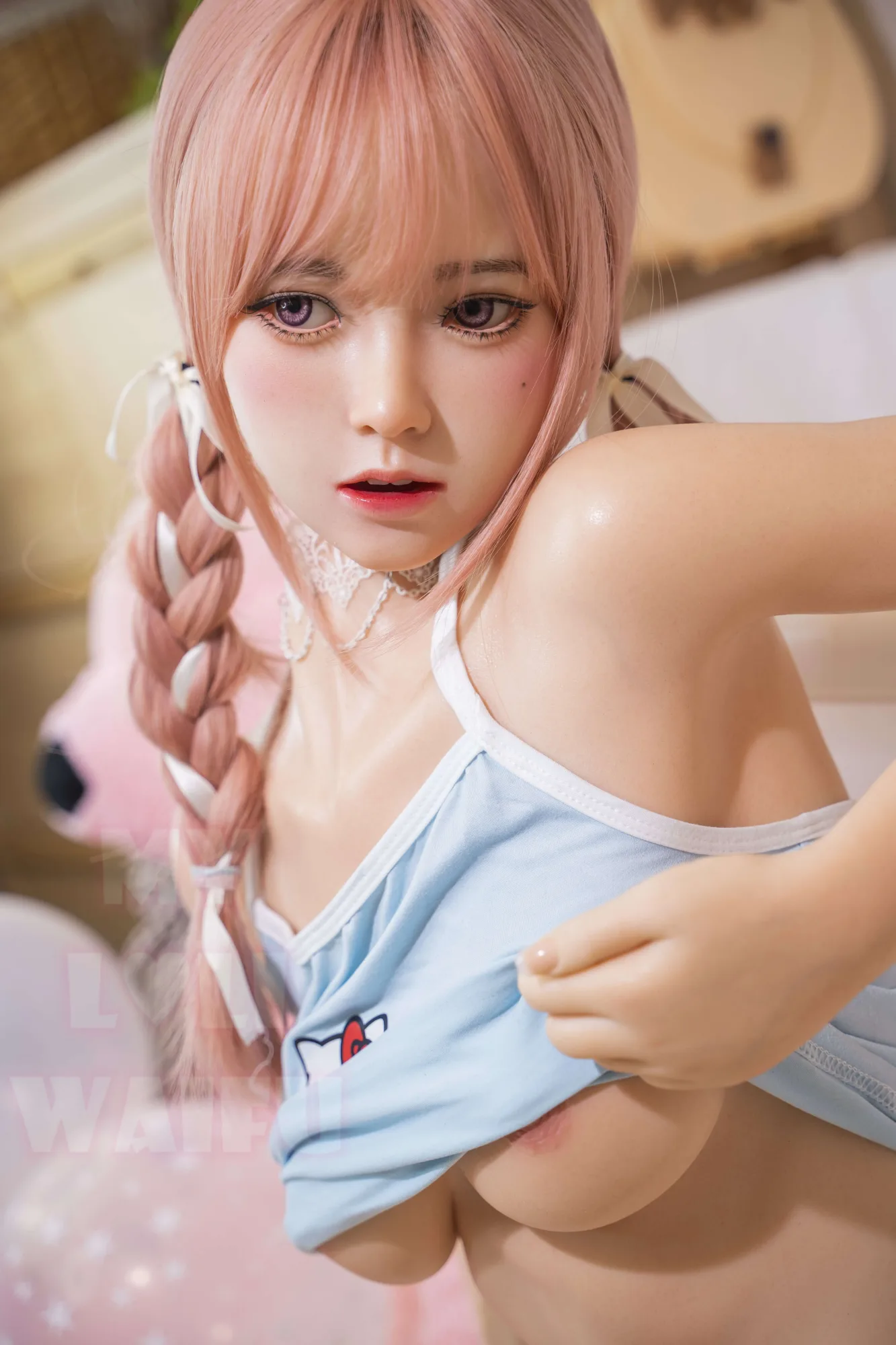 Silicone Sex Doll Seductive Lizz 4ft 10' (148 cm)/ B-Cup - Jiusheng Doll view 2