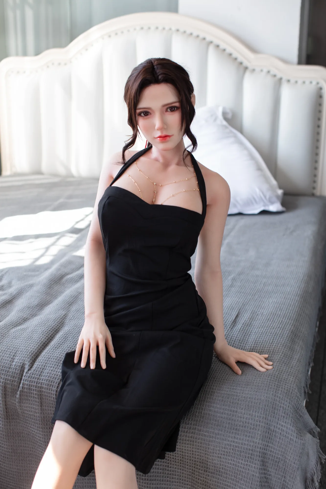 Silicone Sex Doll Brunette Liseth 5ft 7' (171 cm)/ D-Cup - Starpery view 5