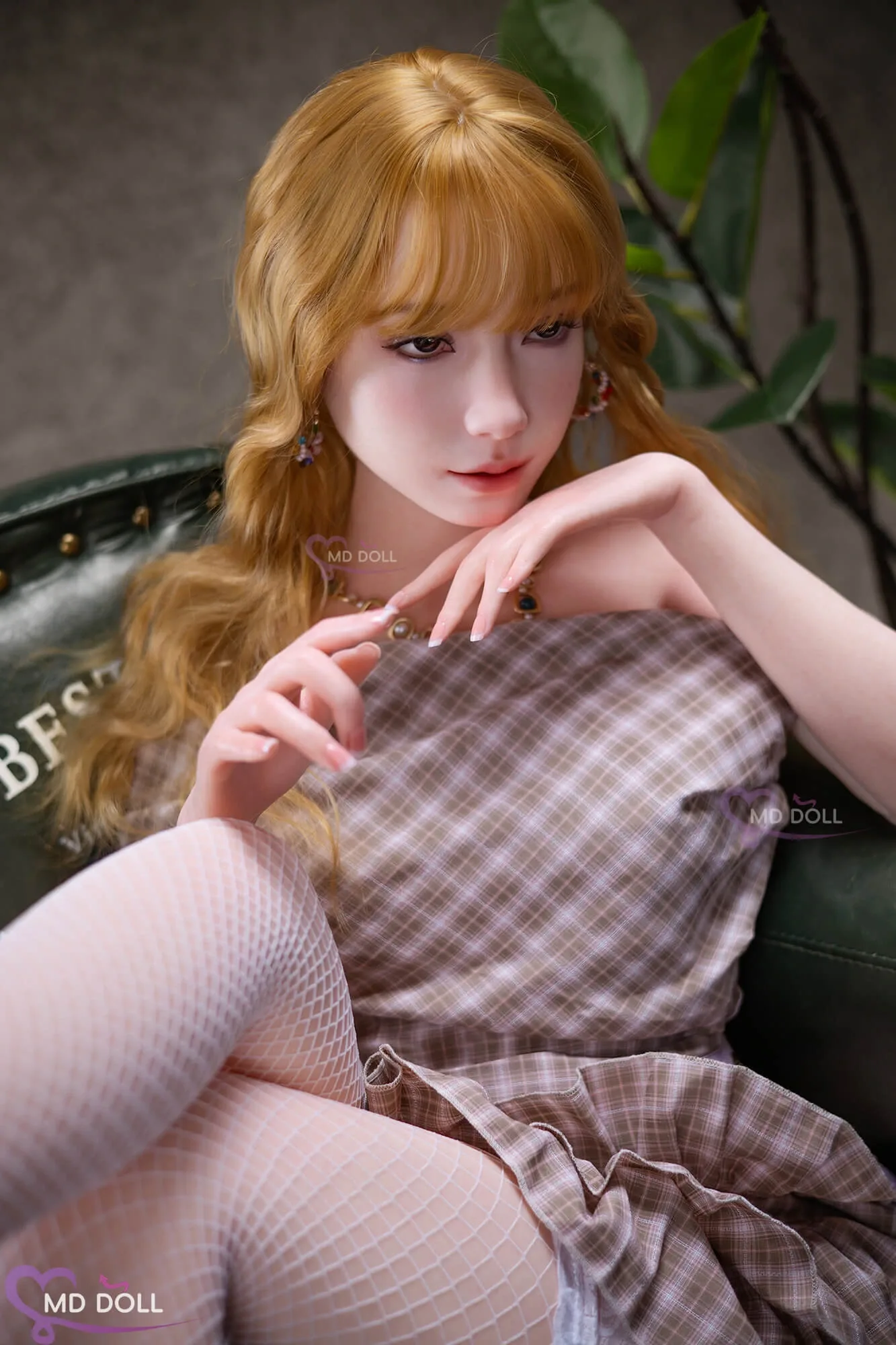Realistic Sex Doll Redhead Poppy 5ft 2' (160 cm)/ C-Cup - MD DOLL view 3