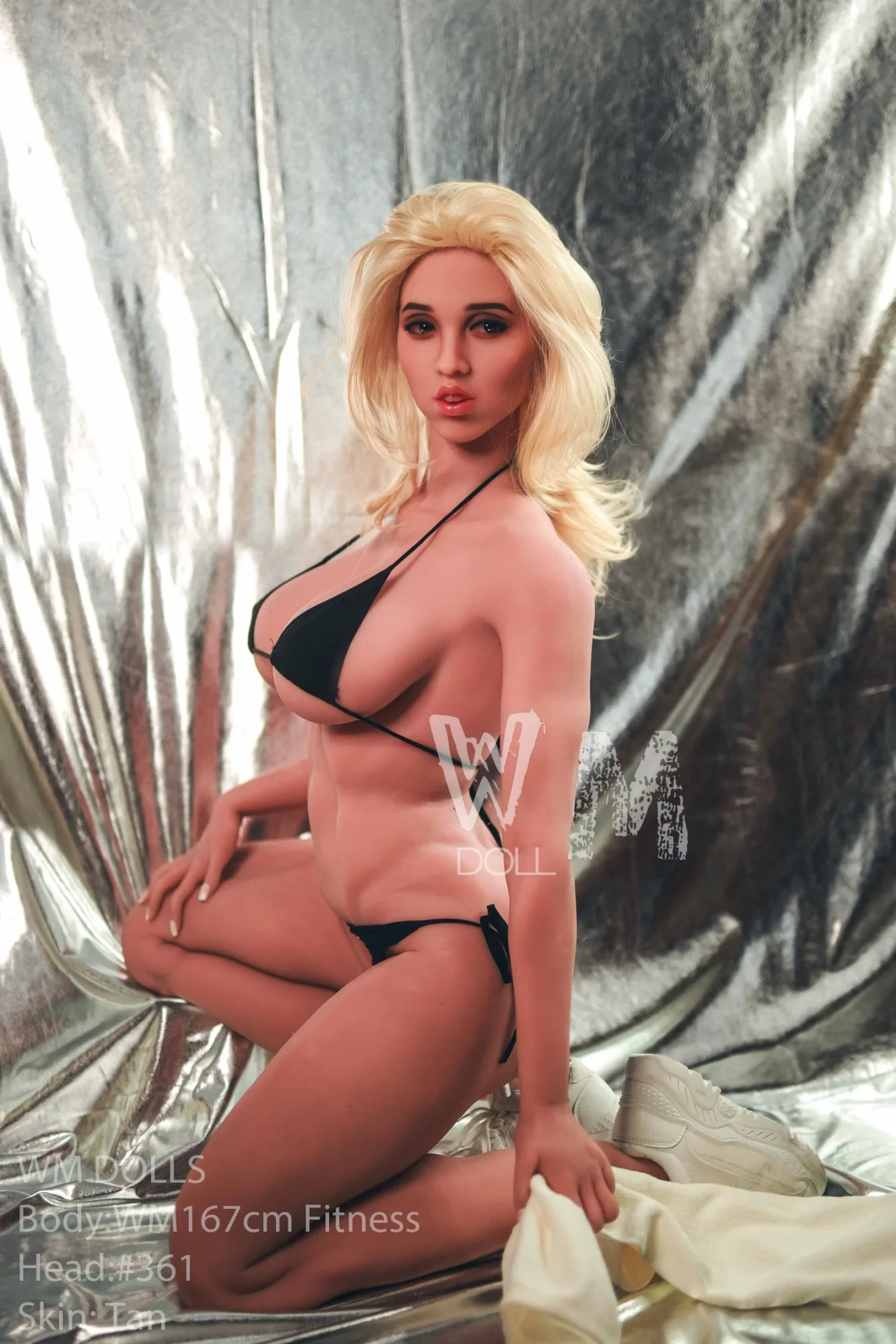 Real Sex Doll Blonde Garra 5ft 5' (167 cm)/ G-Cup - WM doll view 4