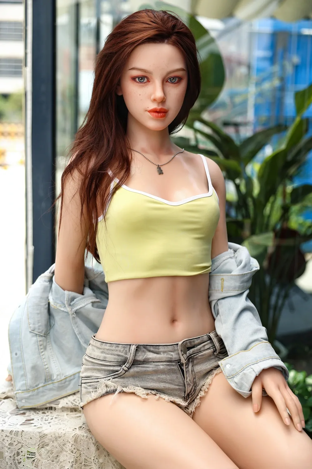 Silicone Sex Doll Redhead Gayat 5ft 7' (171 cm)/ A-Cup - Starpery view 3