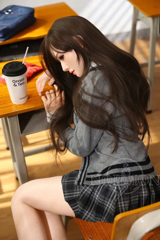 Silicone Sex Doll Brunette Sam 4ft 11' (150 cm)/ D-Cup - NORMON Doll view 6