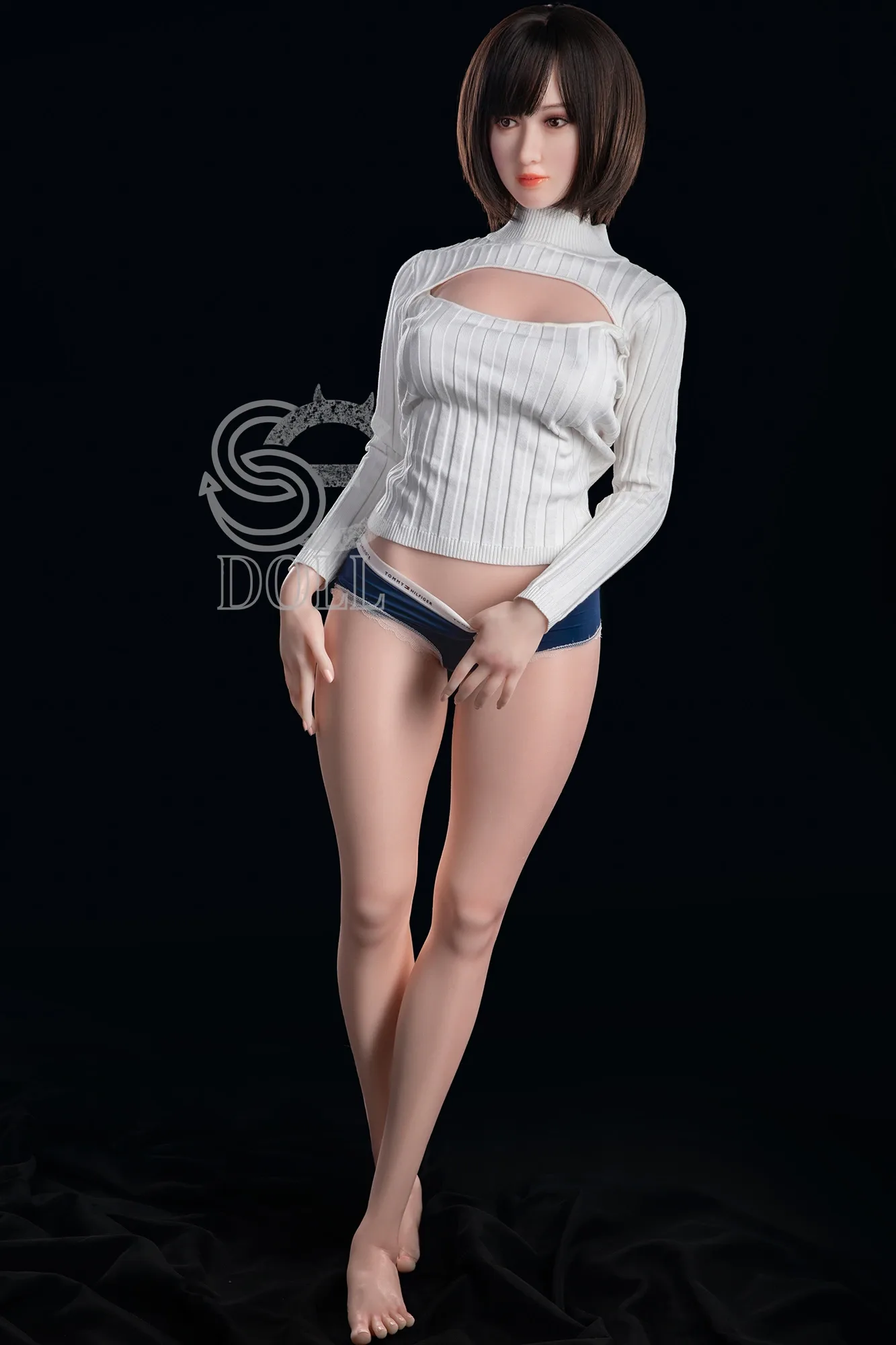 Silicone Doll Black-haired Miruko 5ft 2' (160 cm)/ C-Cup - SEDOLL view 5