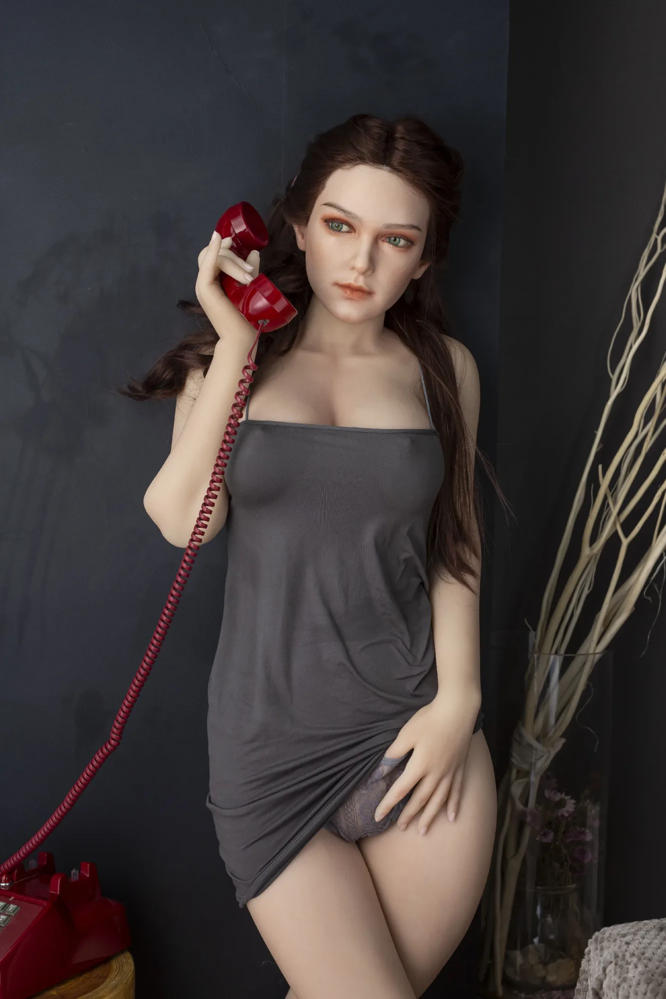 Silicone Doll Brunette Moriso 5ft 5' (167 cm)/ E-Cup - Starpery view 1