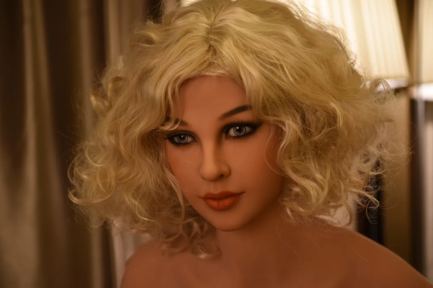 Real Sex Doll Blonde Alondra 5ft 3' (161 cm)/ G-Cup - WM doll view 6