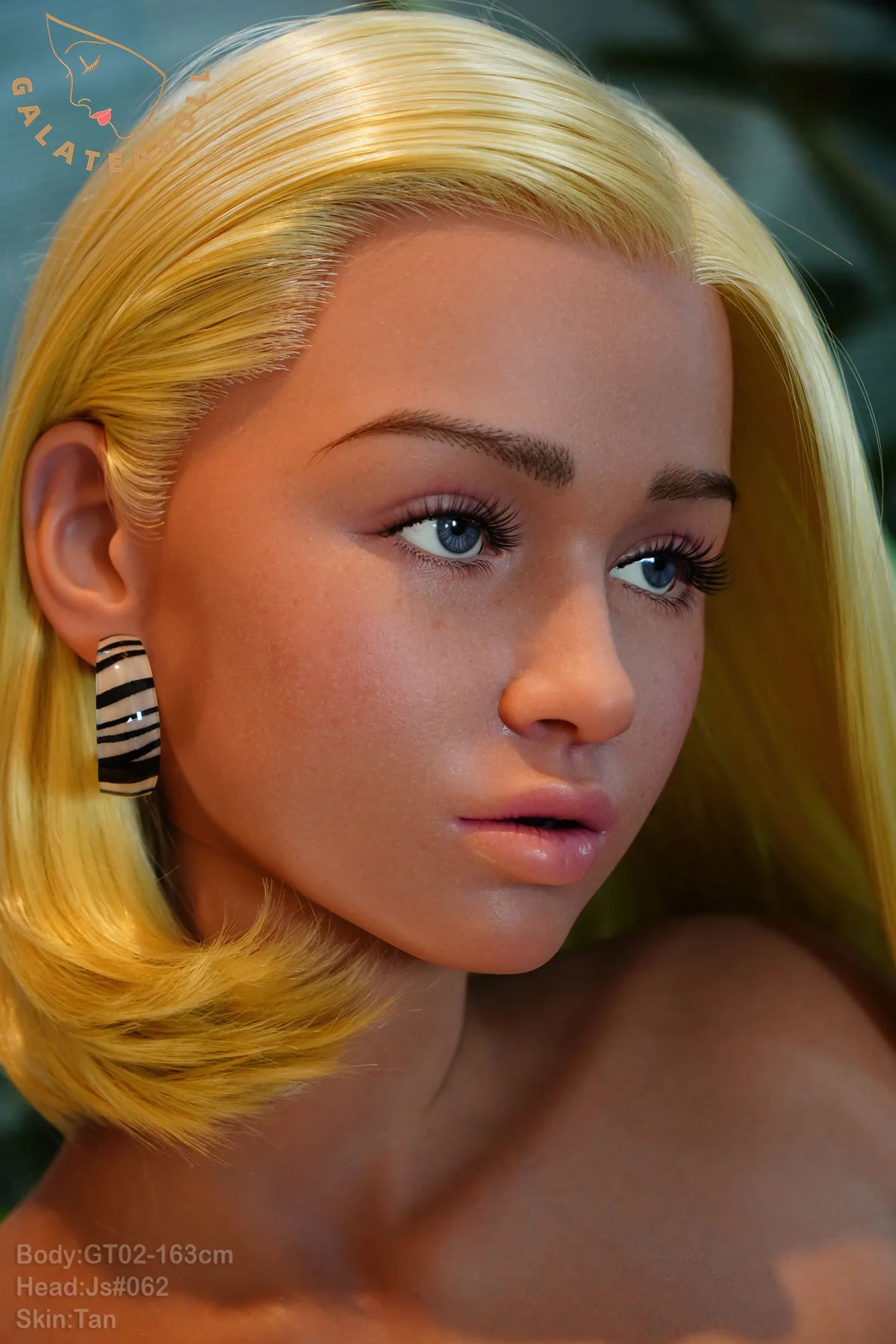Realistic Sex Doll Tanned Juliana 5ft 4' (163 cm) - STOCK/ C-Cup - GALATEA DOLL view 3
