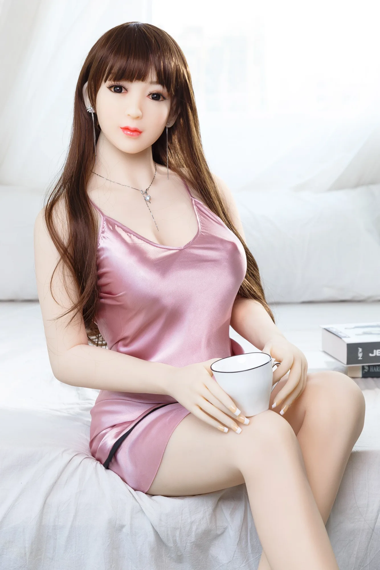 Sex Doll Brunette Soya 5ft 2' (158 cm)/ C-Cup - AIBEI Doll view 3
