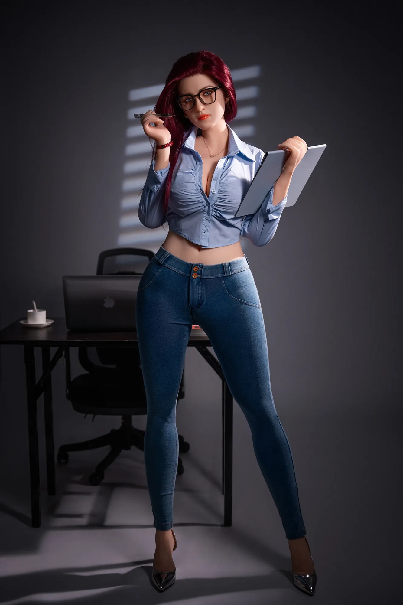 Realistic Sex Doll Secretary Georgia 5ft 6' (169 cm)/ D-Cup - Sy Doll view 2