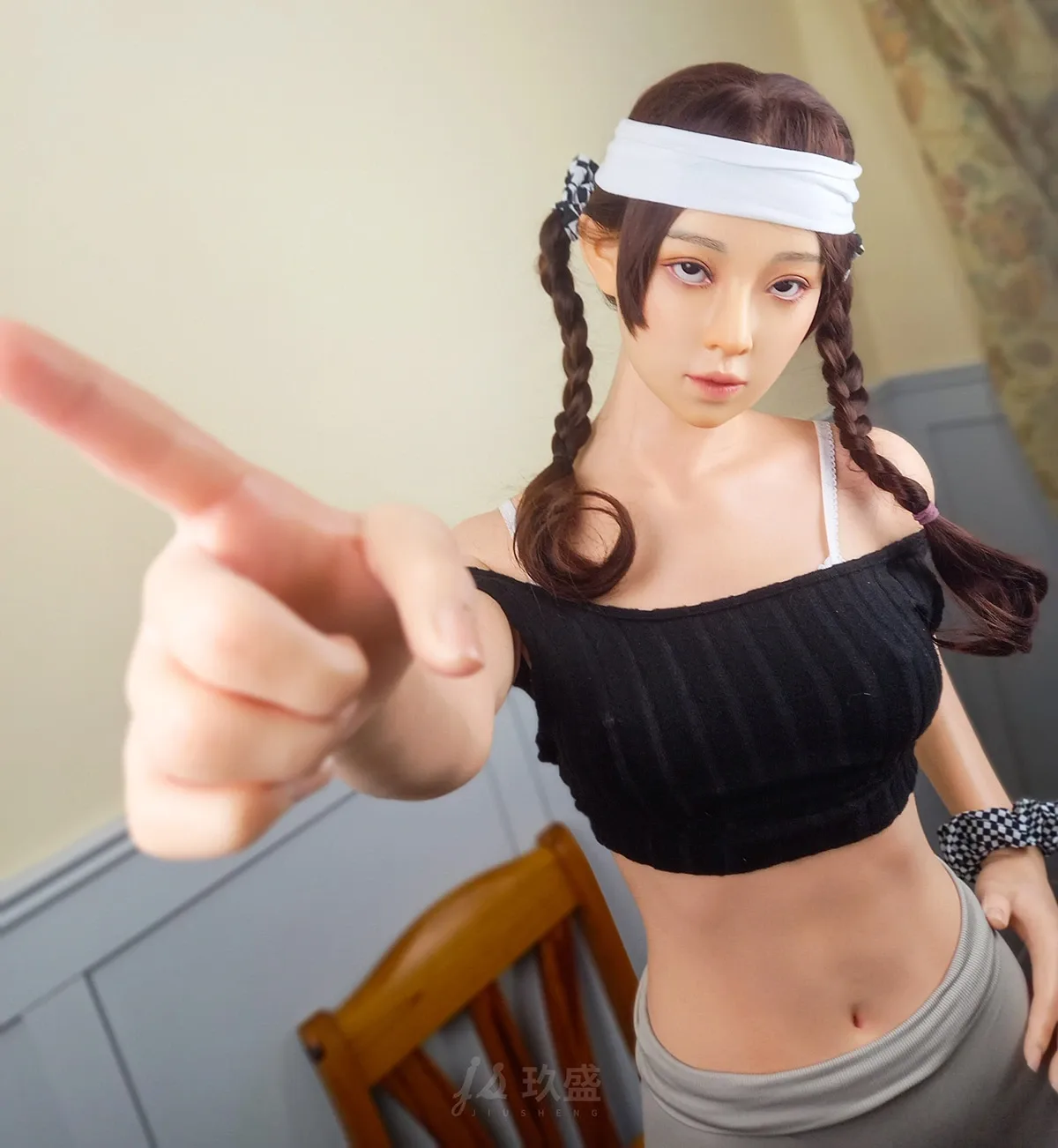 Sex Doll Fitness Zoe 5ft 6' (168 cm)/ C-Cup - Jiusheng Doll view 3