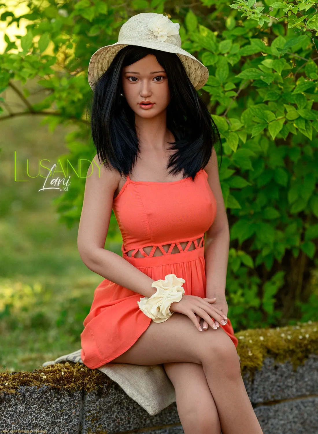 Real Sex Doll Black-haired Erin 5ft 3' (161 cm)/ D-Cup - Lusandy Doll view 3