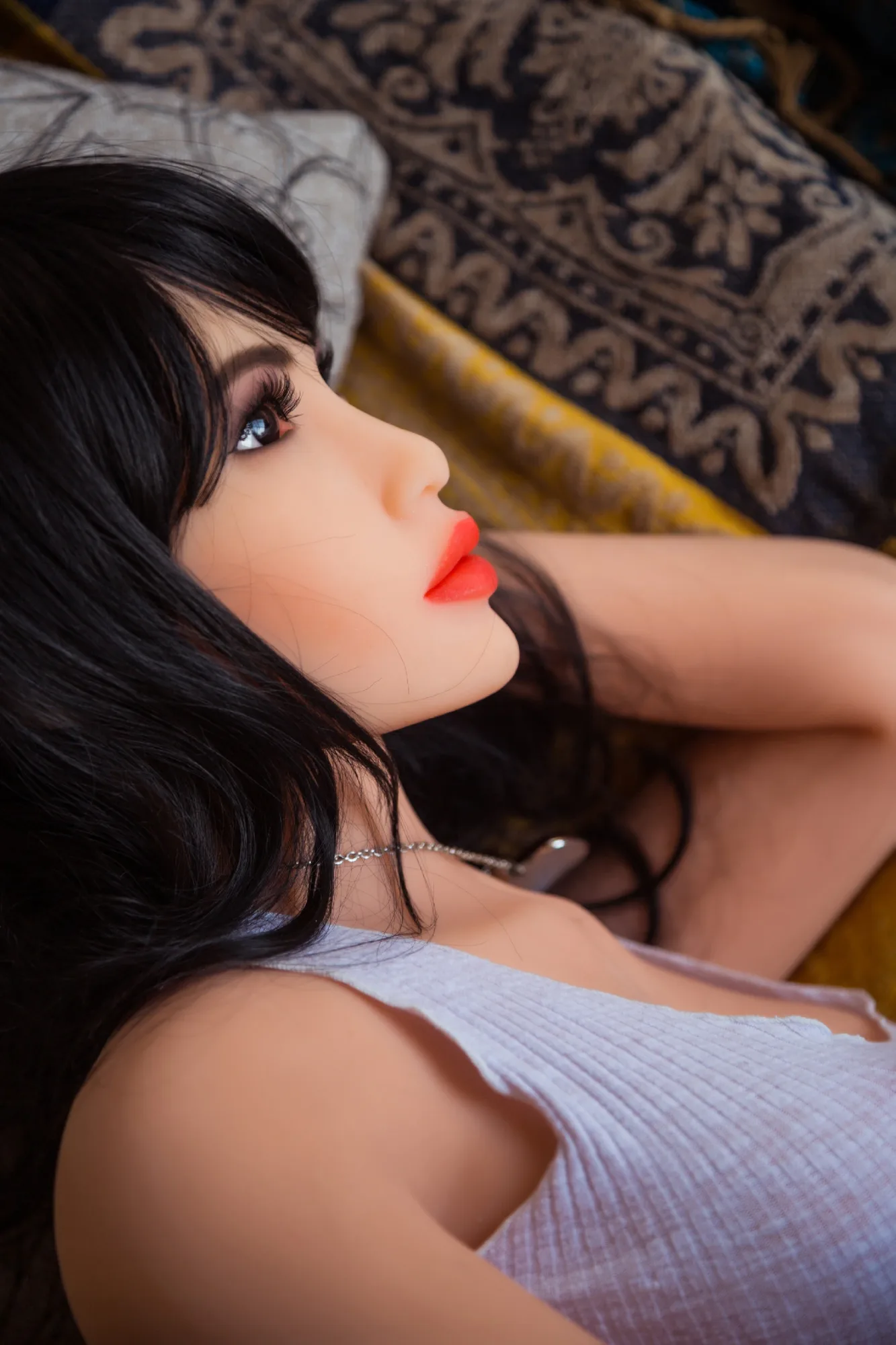 Sex Doll Black-haired Simone 5ft 4' (163 cm)/ E-Cup - AS Doll view 6