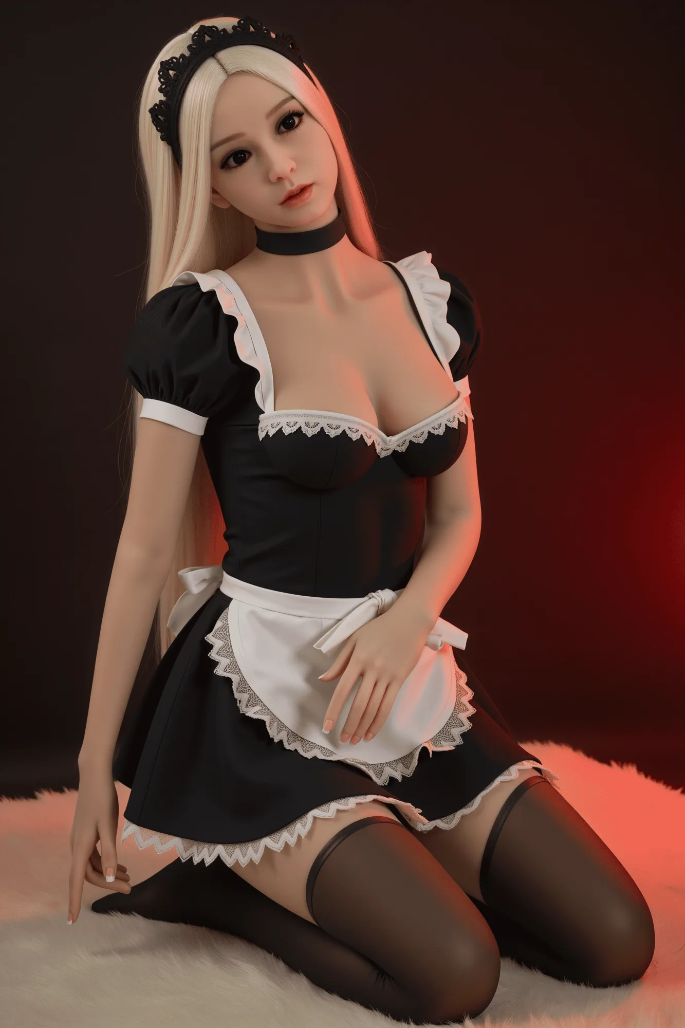Sex Doll Blonde Elize 4ft 10' (148 cm)/ B-Cup - AIBEI Doll view 4