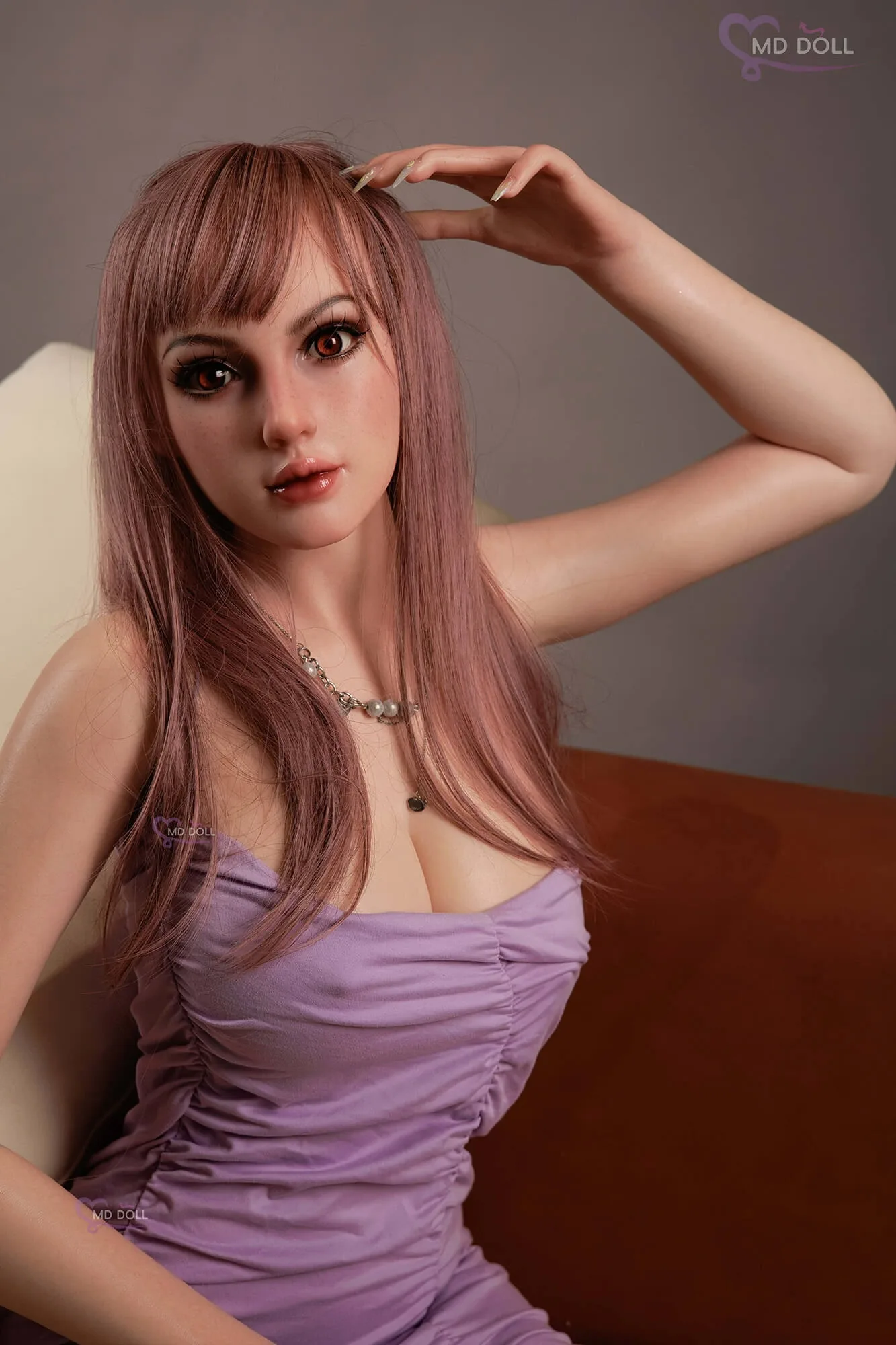 Silicone Sex Doll Cute Florence 5ft 5' (166 cm)/ D-Cup - MD DOLL view 2